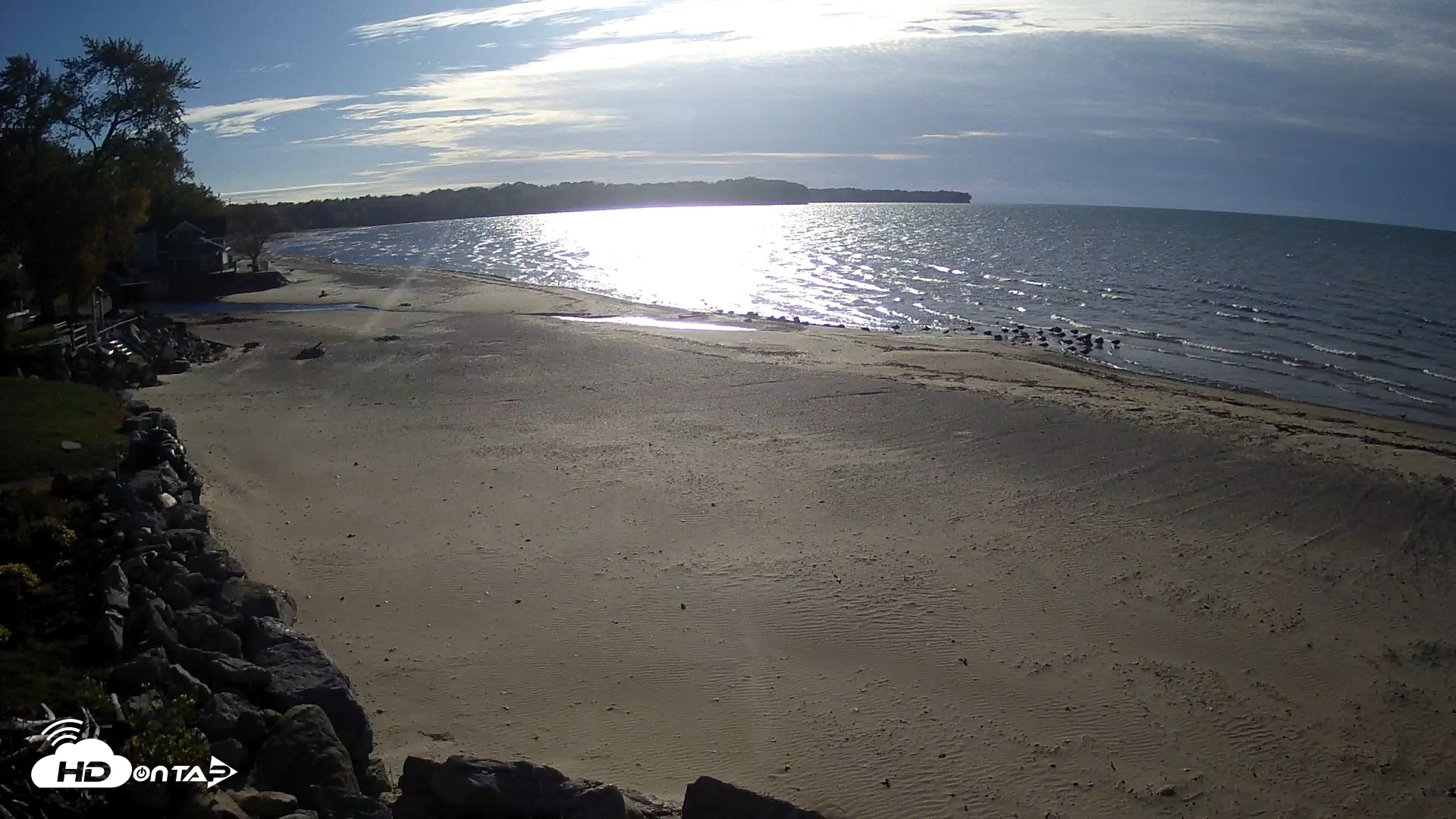 Snapshot of Sunset Bay Lake Erie New York Live Webcam taken Oct 15, 2026, 4:40pm EDT