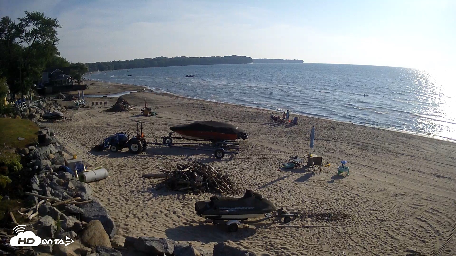 Snapshot of Sunset Bay Lake Erie New York Live Webcam taken Jul 11, 2026, 6:45pm EDT