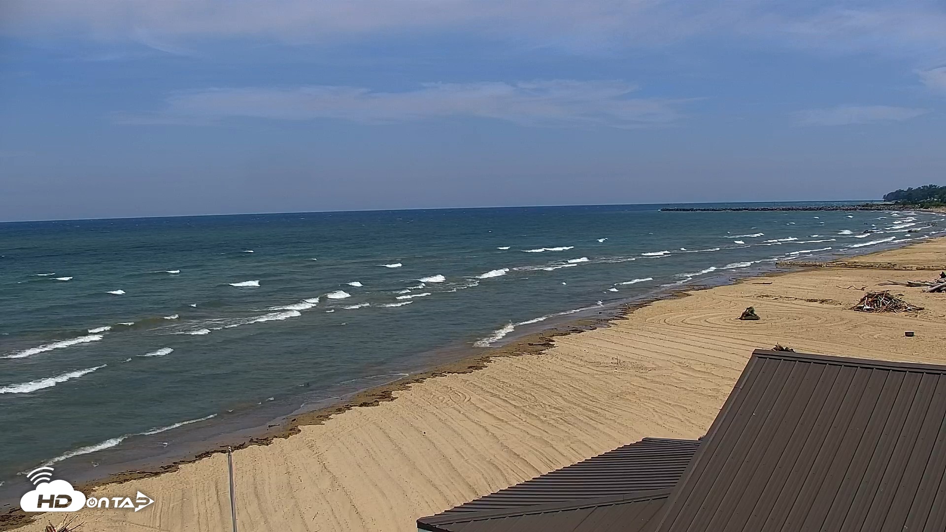 Snapshot of Sunset Bay Lake Erie New York Live Webcam taken Jul 14, 2026, 11:47am EDT