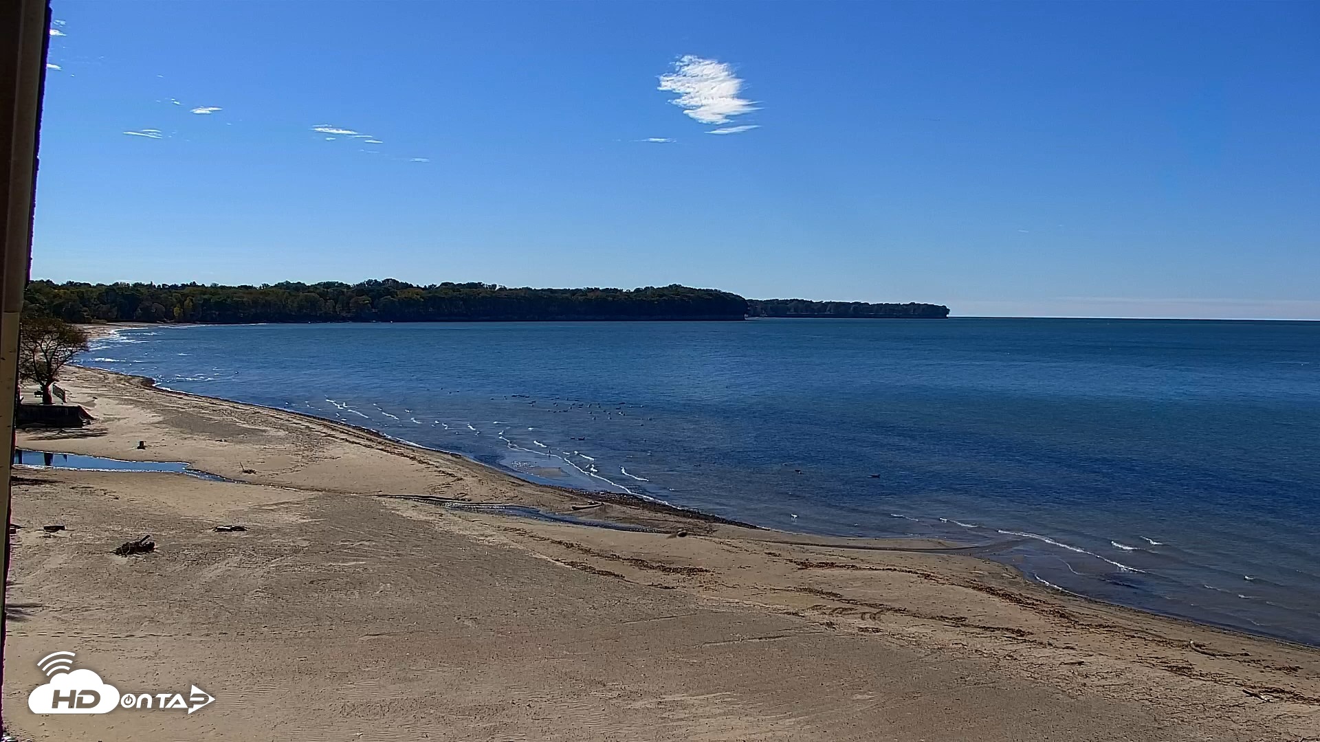 Snapshot of Sunset Bay Lake Erie New York Live Webcam taken Oct 15, 2026, 2:40pm EDT