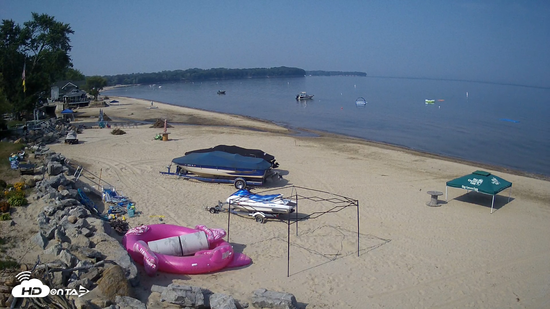 Snapshot of Sunset Bay Lake Erie New York Live Webcam taken Aug 5, 2025, 10:15am EDT