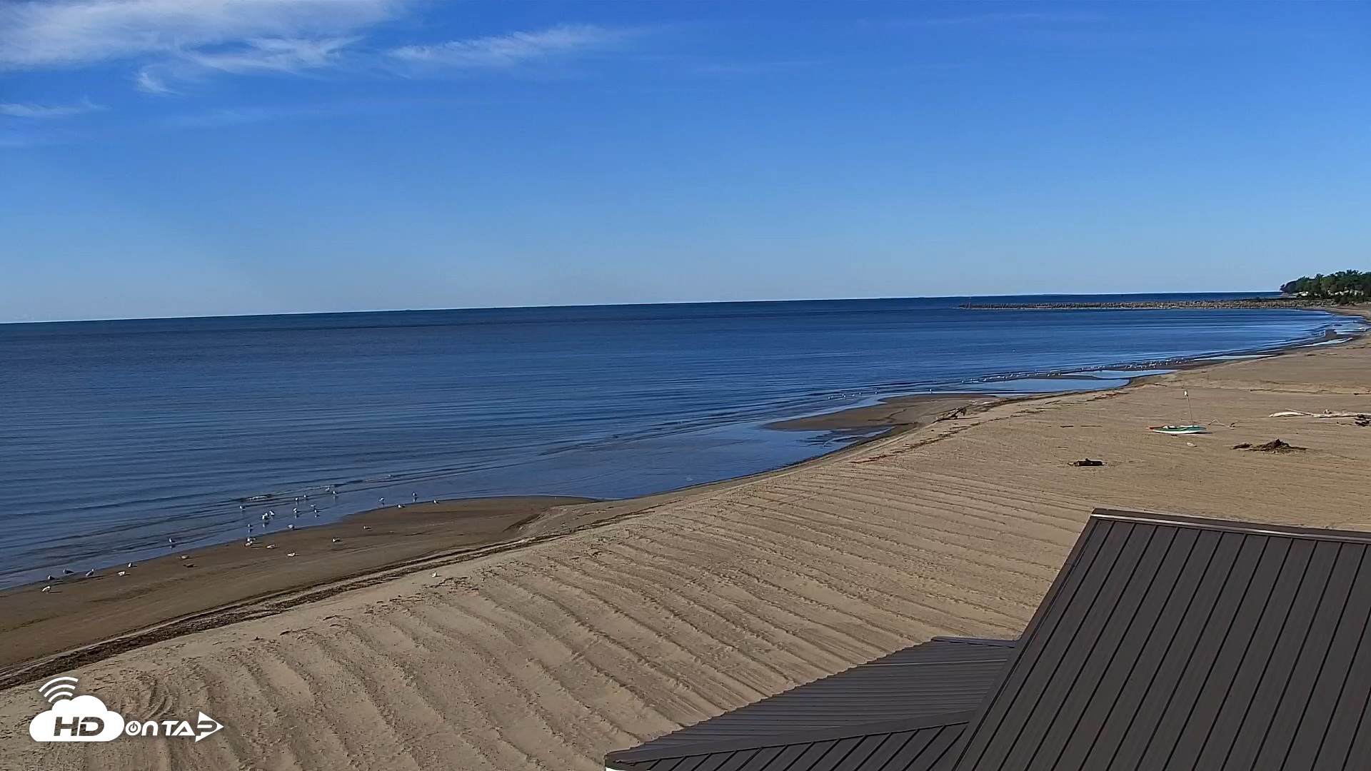 Snapshot of Sunset Bay Lake Erie New York Live Webcam taken Sep 23, 2026, 4:13pm EDT
