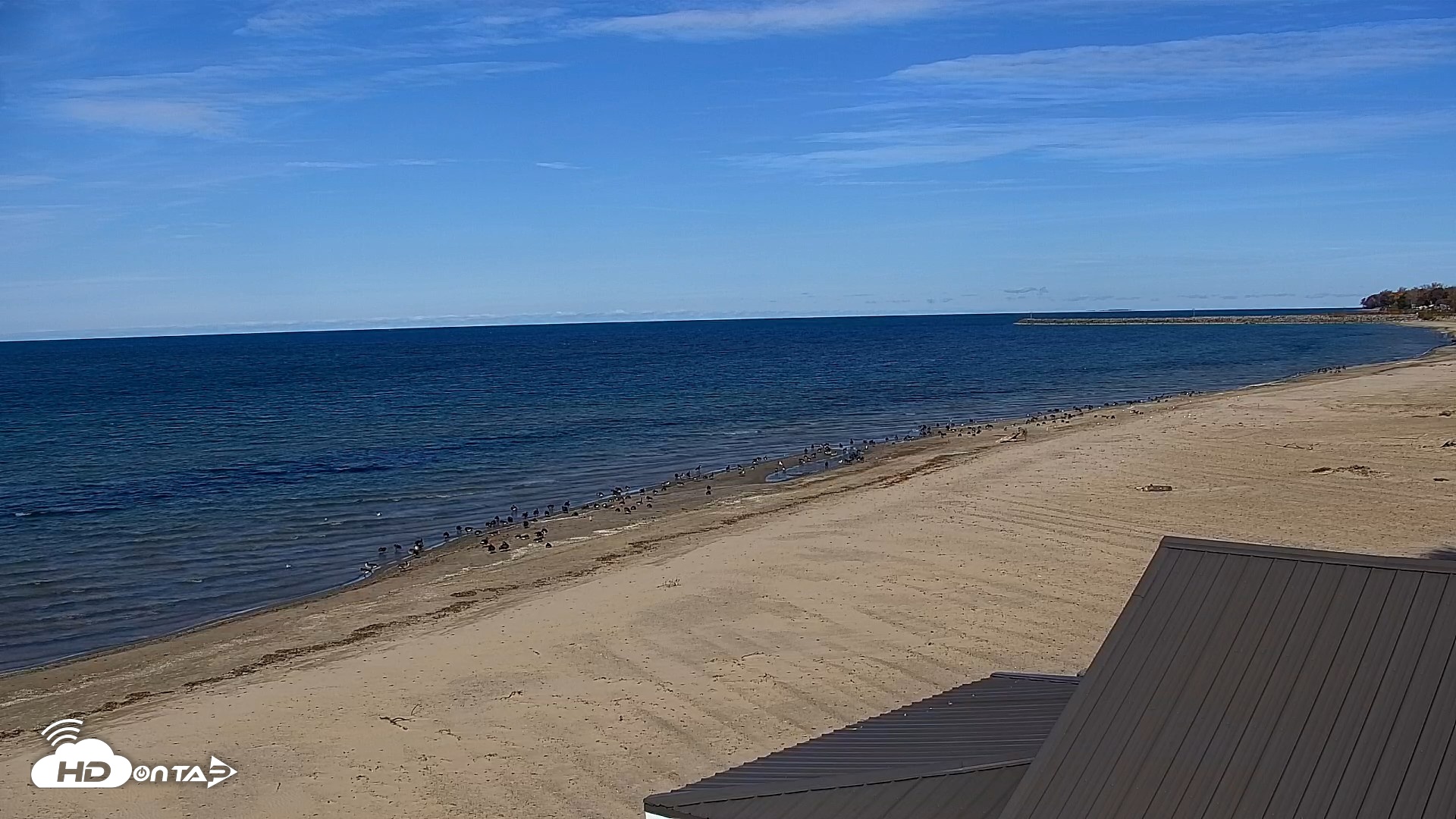 Snapshot of Sunset Bay Lake Erie New York Live Webcam taken Oct 27, 2026, 12:45pm EDT