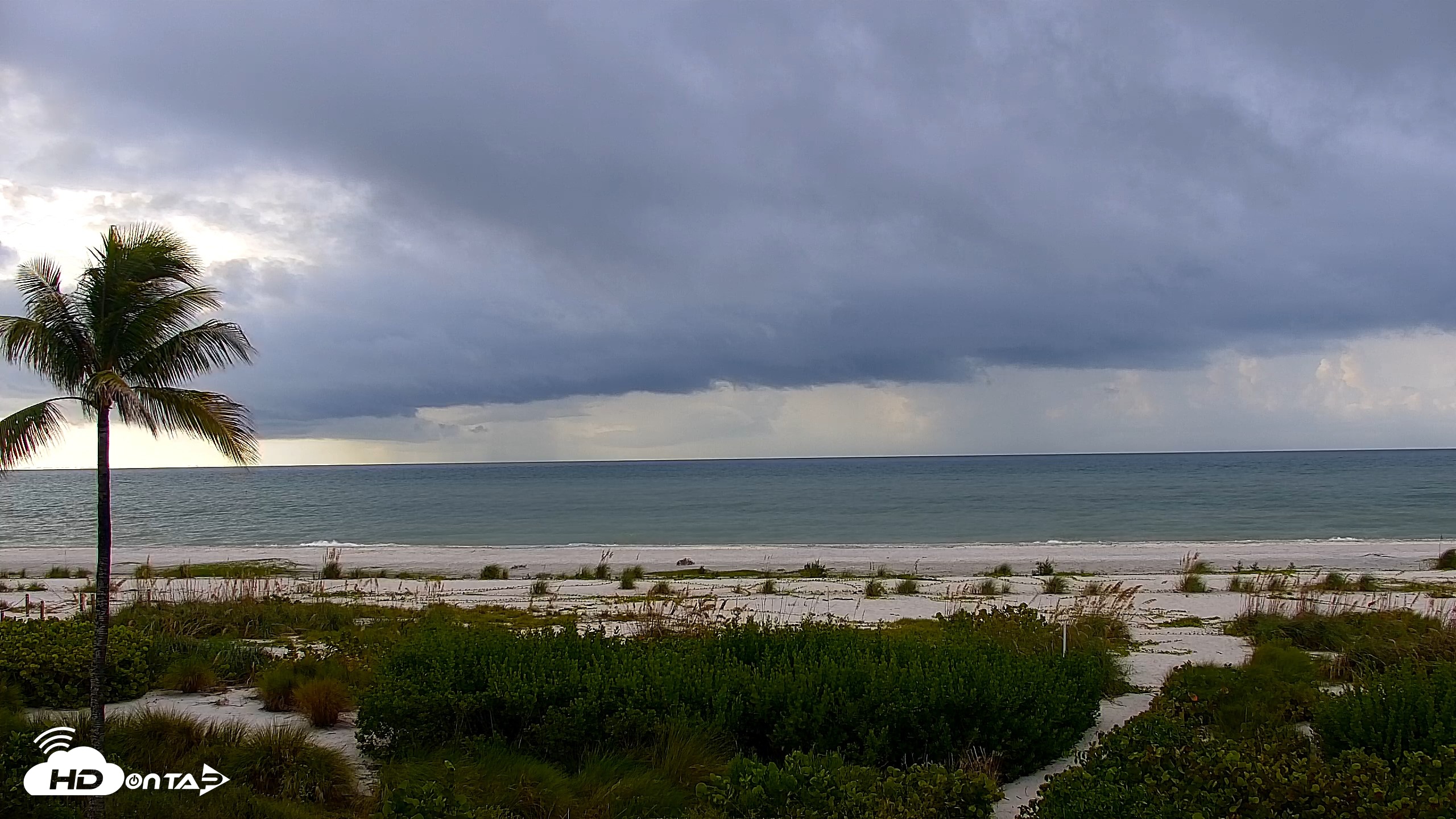 Snapshot of Sanibel Island Florida Live Beach Webcam taken Sep 22, 2026, 8:54am EDT