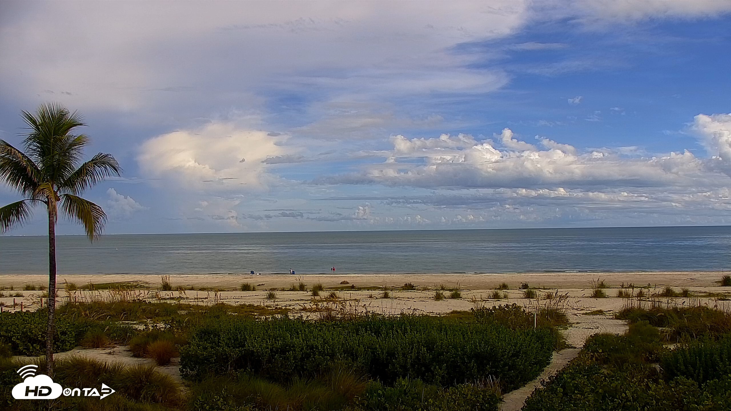 Snapshot of Sanibel Island Florida Live Beach Webcam taken Sep 7, 2026, 5:40pm EDT