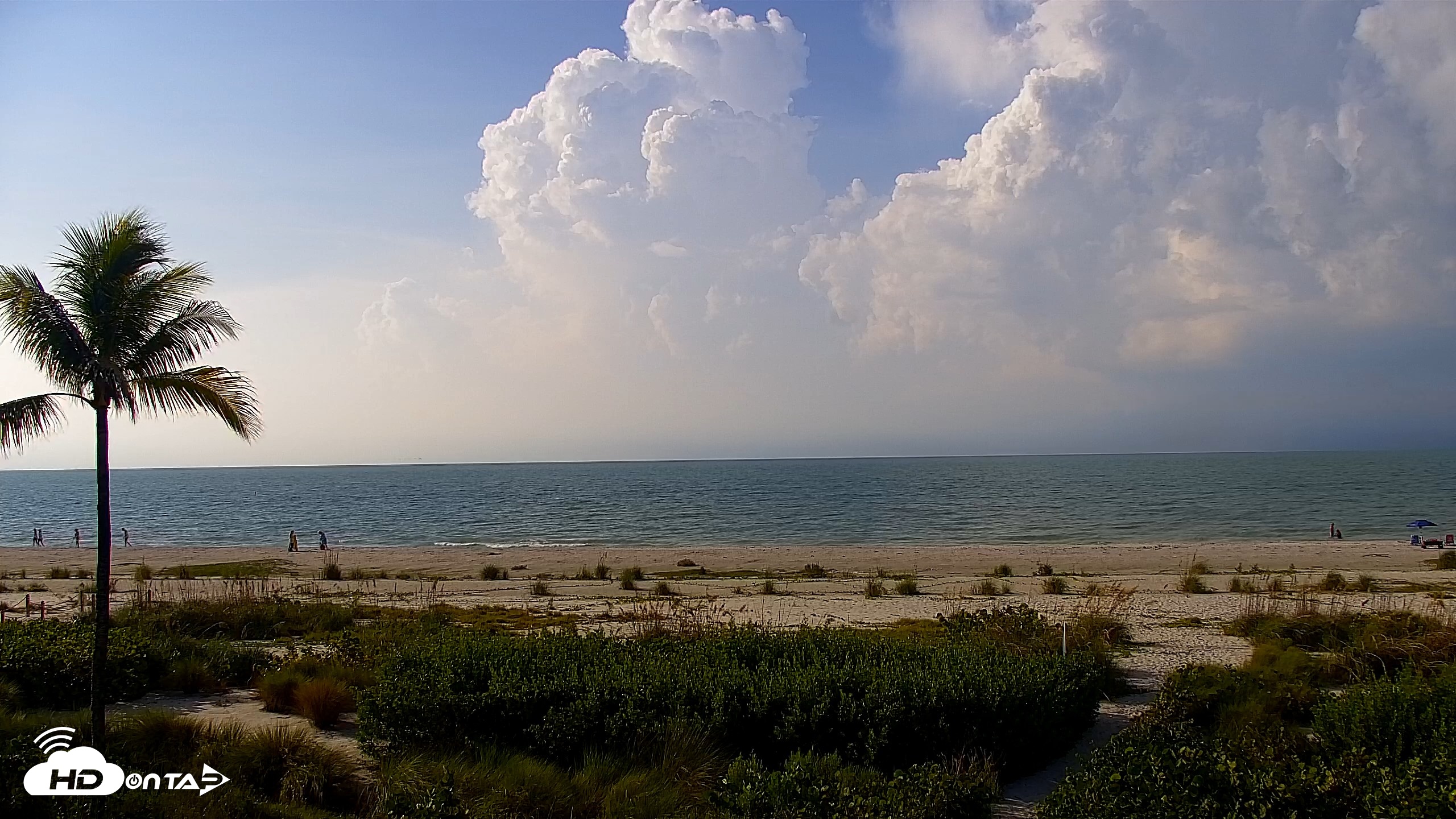 Snapshot of Sanibel Island Florida Live Beach Webcam taken Sep 4, 2026, 9:05am EDT