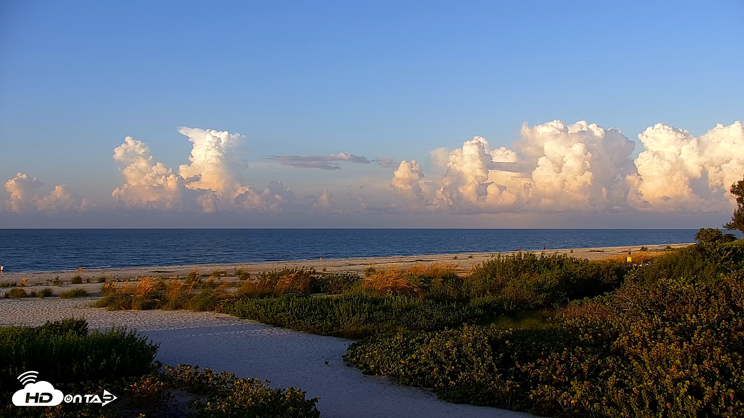 Snapshot of Sanibel Island Florida Live Beach Webcam taken Sep 15, 2026, 7:36am EDT