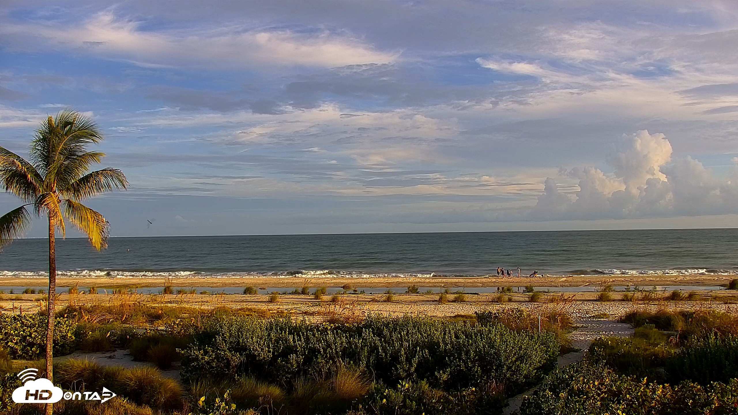 Snapshot of Sanibel Island Florida Live Beach Webcam taken Sep 30, 2026, 6:37pm EDT