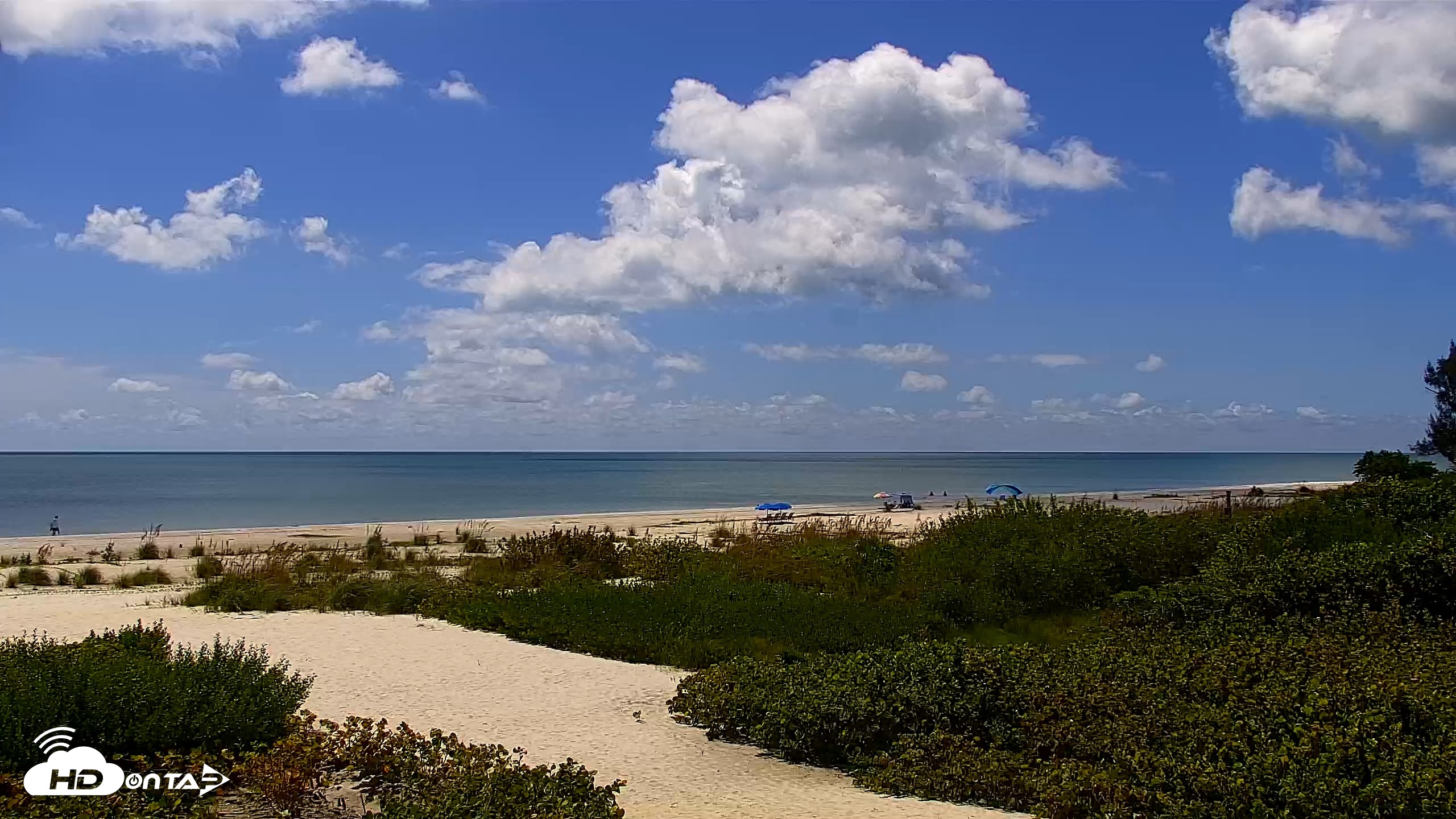 Snapshot of Sanibel Island Florida Live Beach Webcam taken Sep 24, 2026, 1:13pm EDT