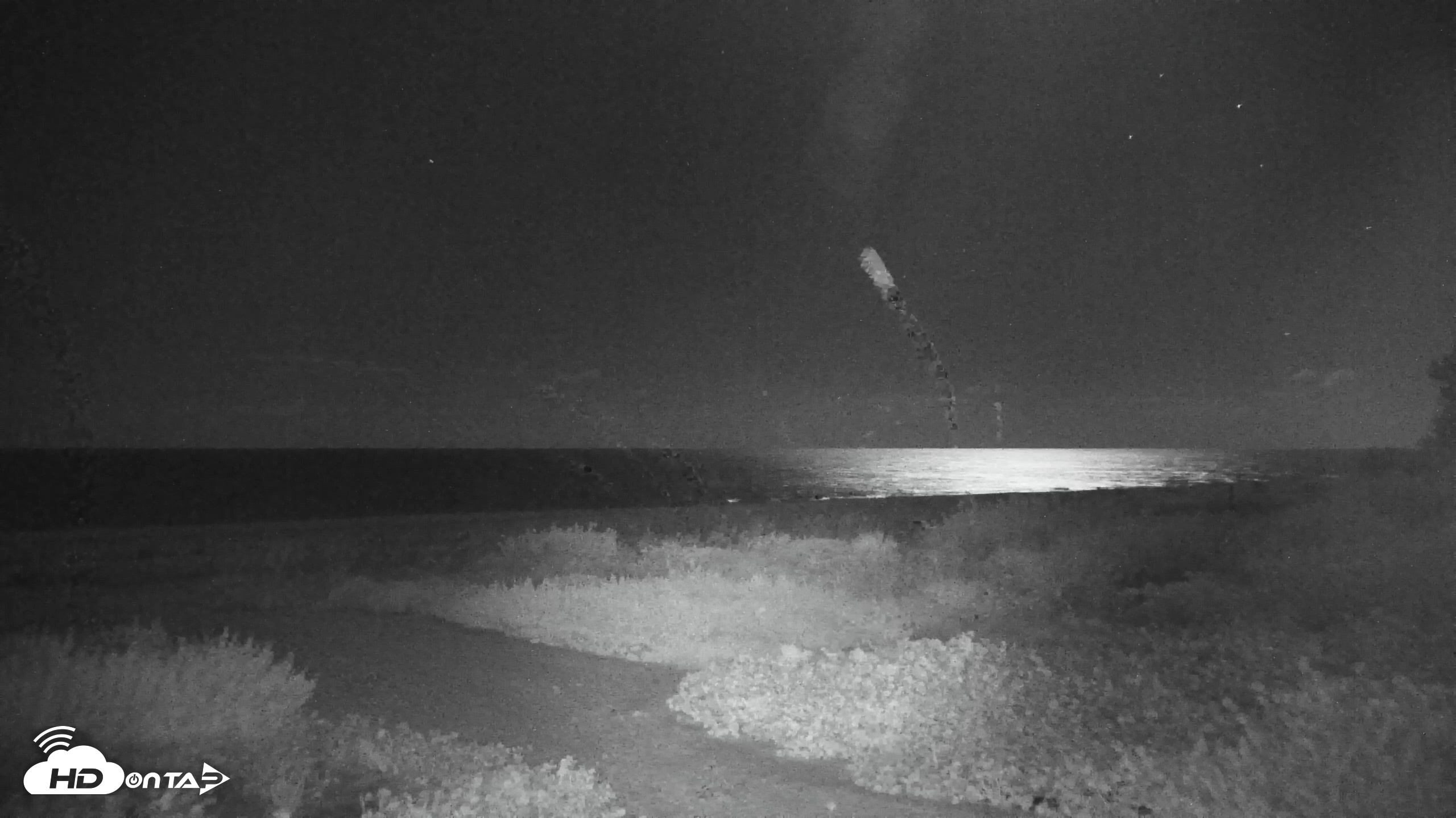 Snapshot of Sanibel Island Florida Live Beach Webcam taken Oct 18, 2026, 10:35pm EDT
