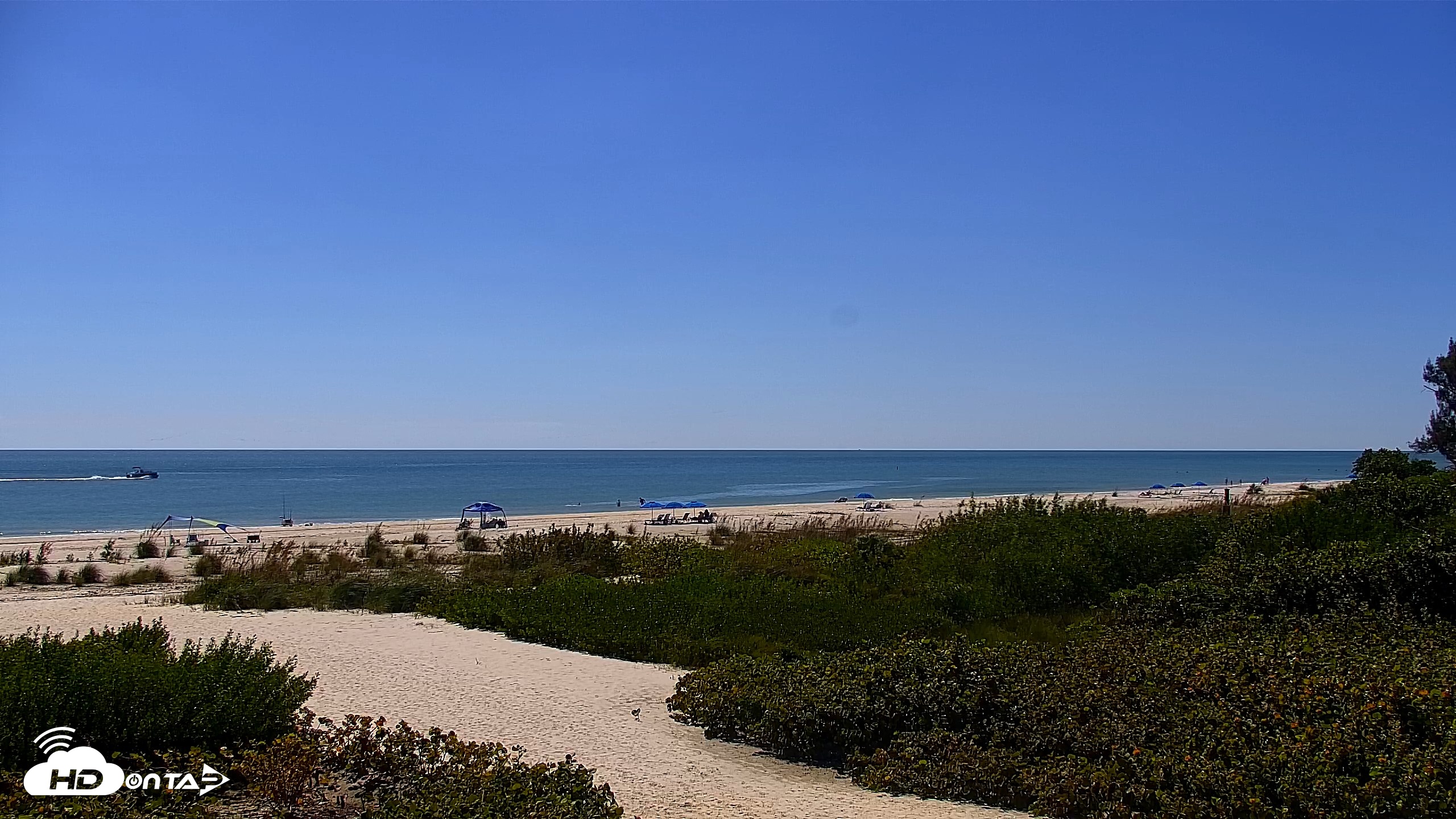 Snapshot of Sanibel Island Florida Live Beach Webcam taken Oct 13, 2026, 1:41pm EDT
