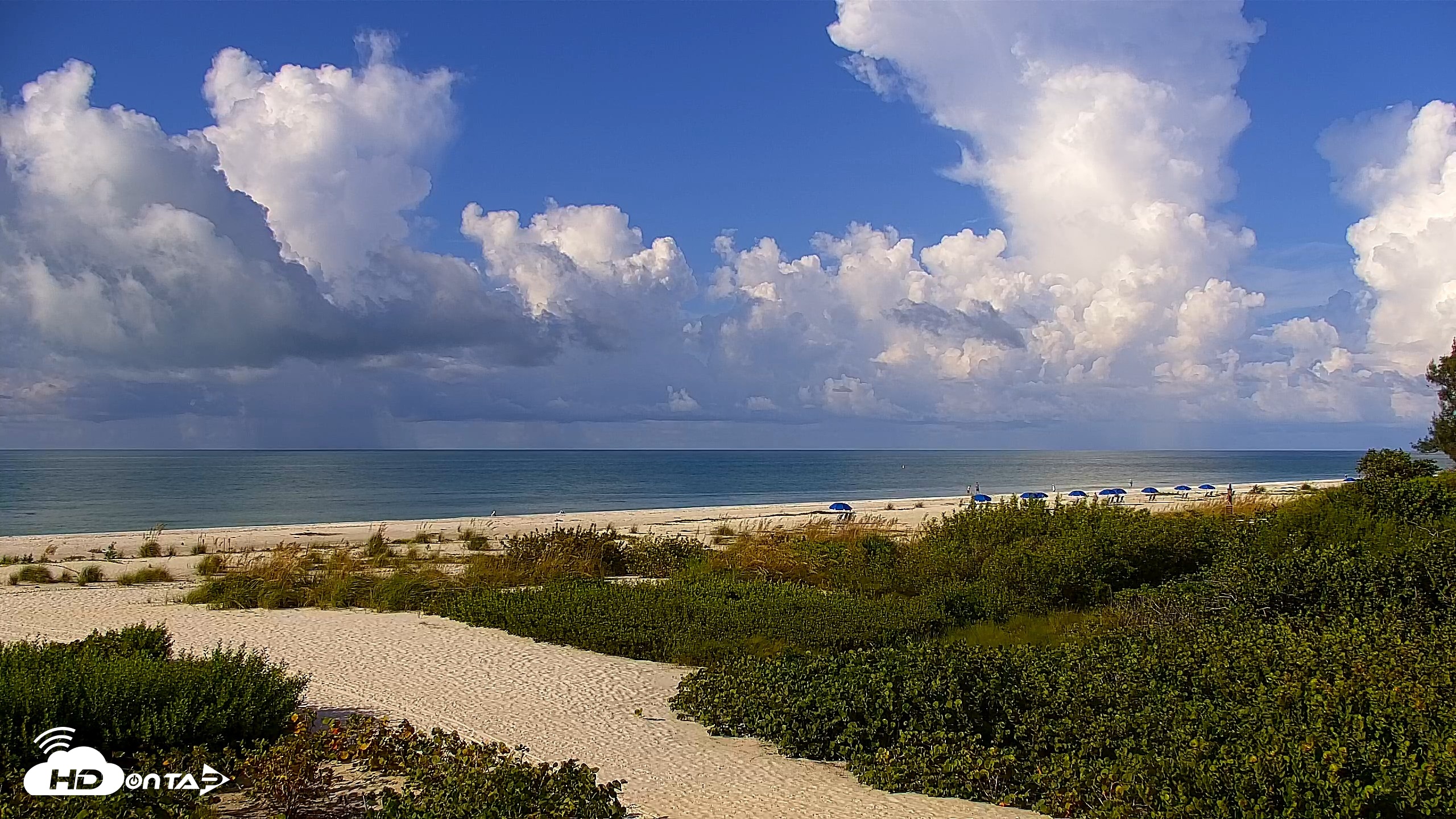 Snapshot of Sanibel Island Florida Live Beach Webcam taken Sep 6, 2026, 9:21am EDT