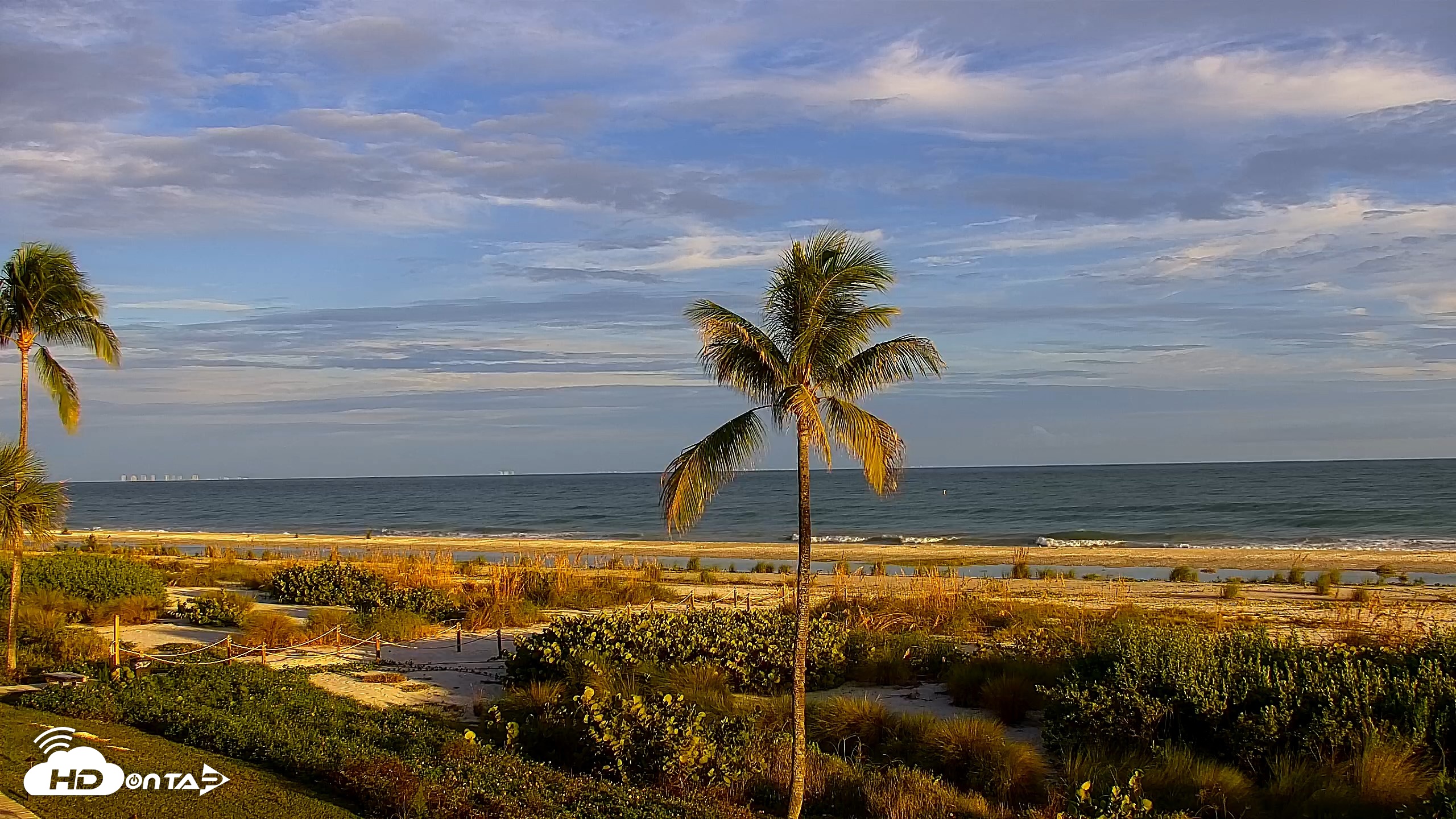 Snapshot of Sanibel Island Florida Live Beach Webcam taken Sep 30, 2026, 6:37pm EDT