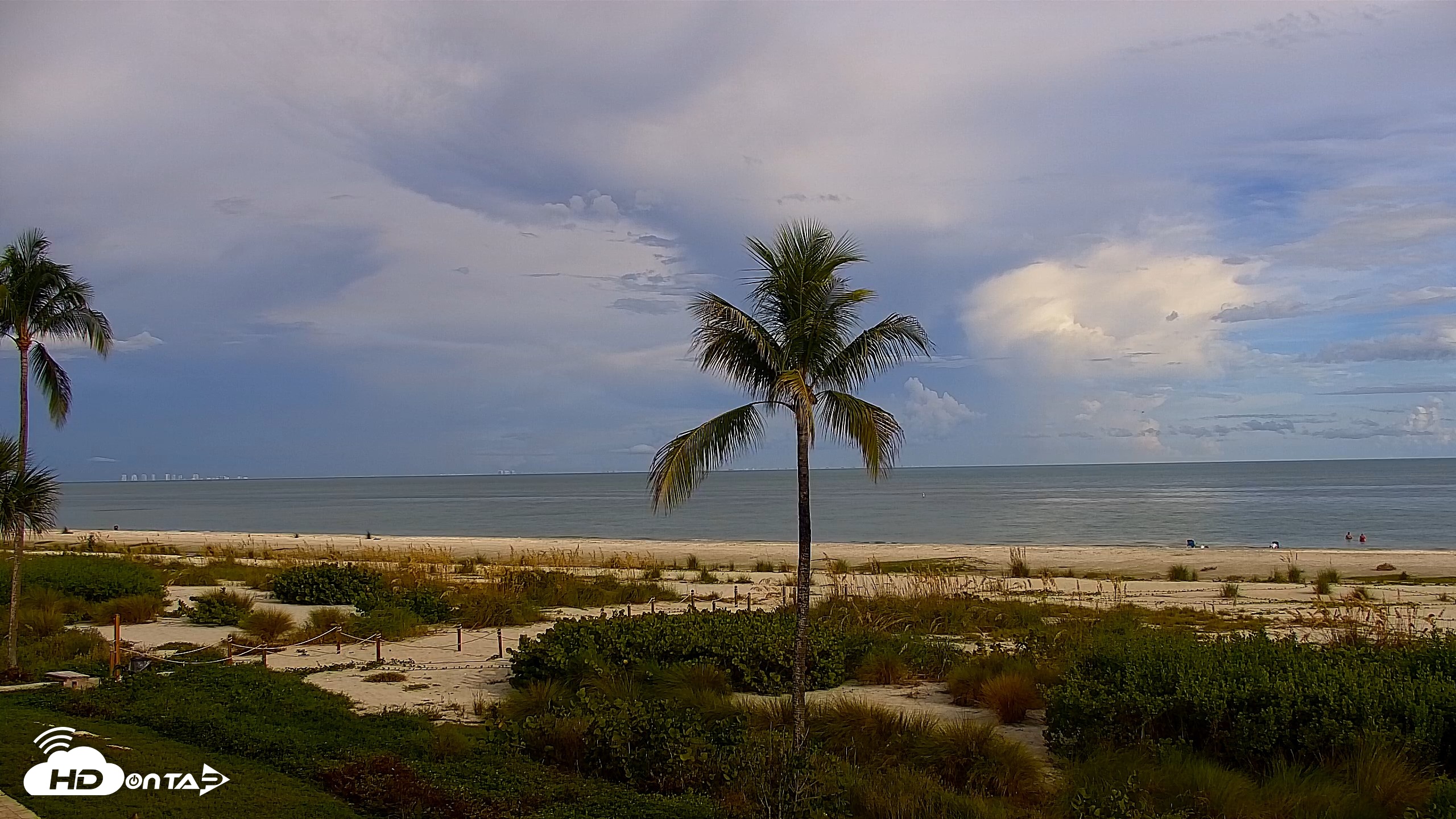 Snapshot of Sanibel Island Florida Live Beach Webcam taken Sep 7, 2026, 5:40pm EDT