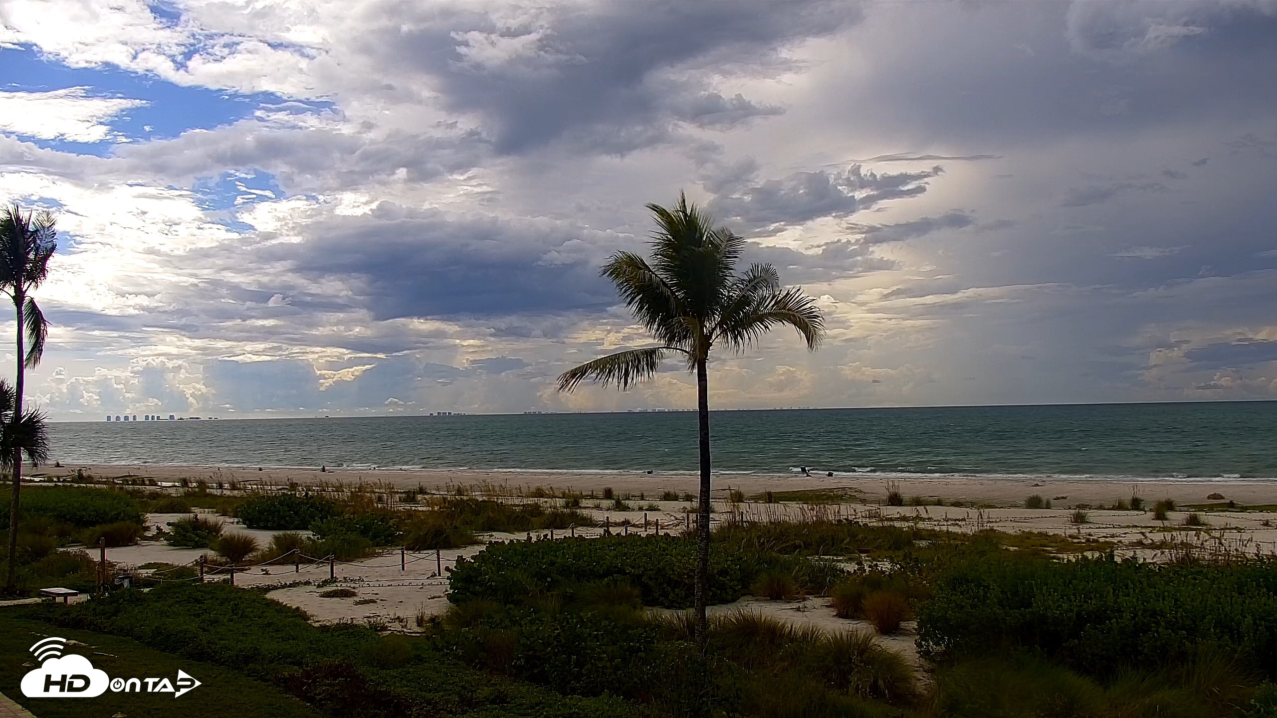 Snapshot of Sanibel Island Florida Live Beach Webcam taken Sep 3, 2026, 10:43am EDT