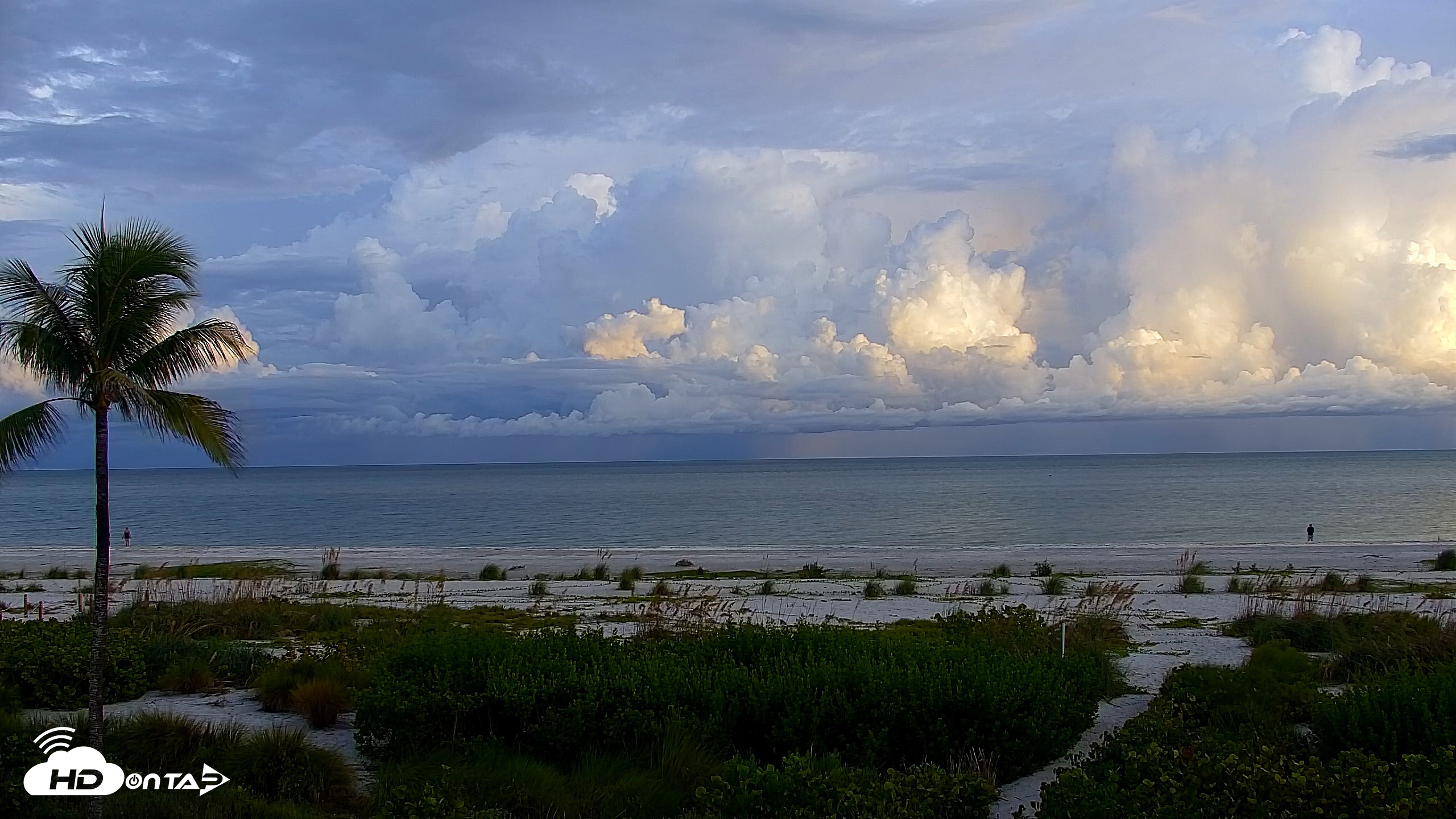 Snapshot of Sanibel Island Florida Live Beach Webcam taken Sep 16, 2026, 7:14pm EDT