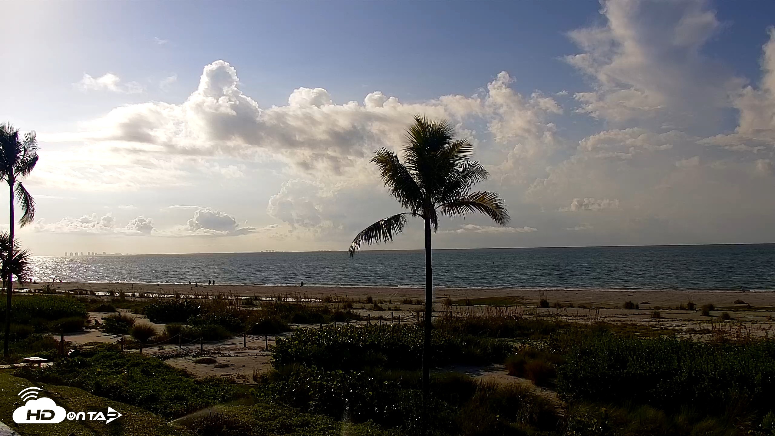 Snapshot of Sanibel Island Florida Live Beach Webcam taken Sep 13, 2026, 8:53am EDT