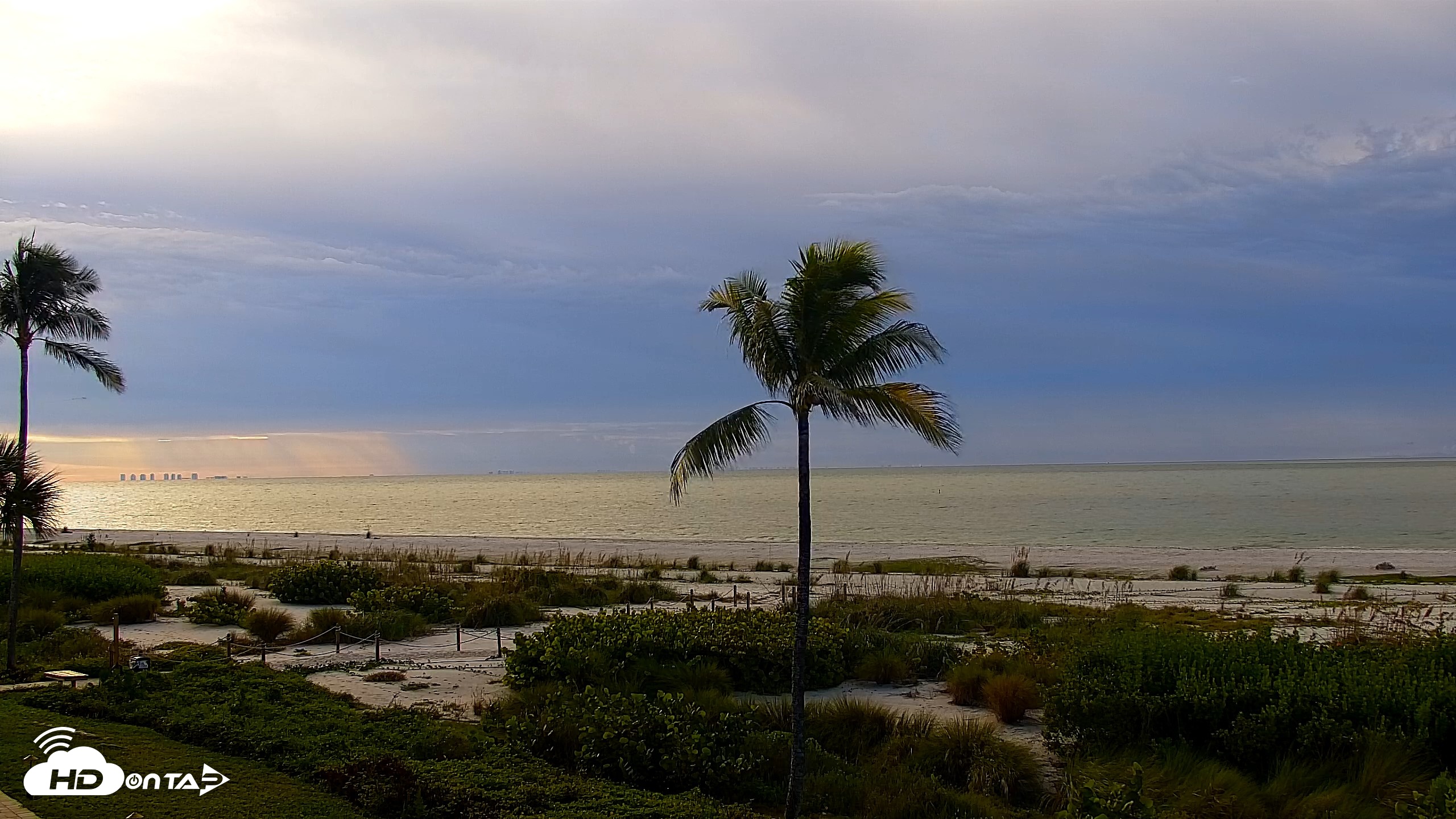 Snapshot of Sanibel Island Florida Live Beach Webcam taken Sep 20, 2026, 8:22am EDT