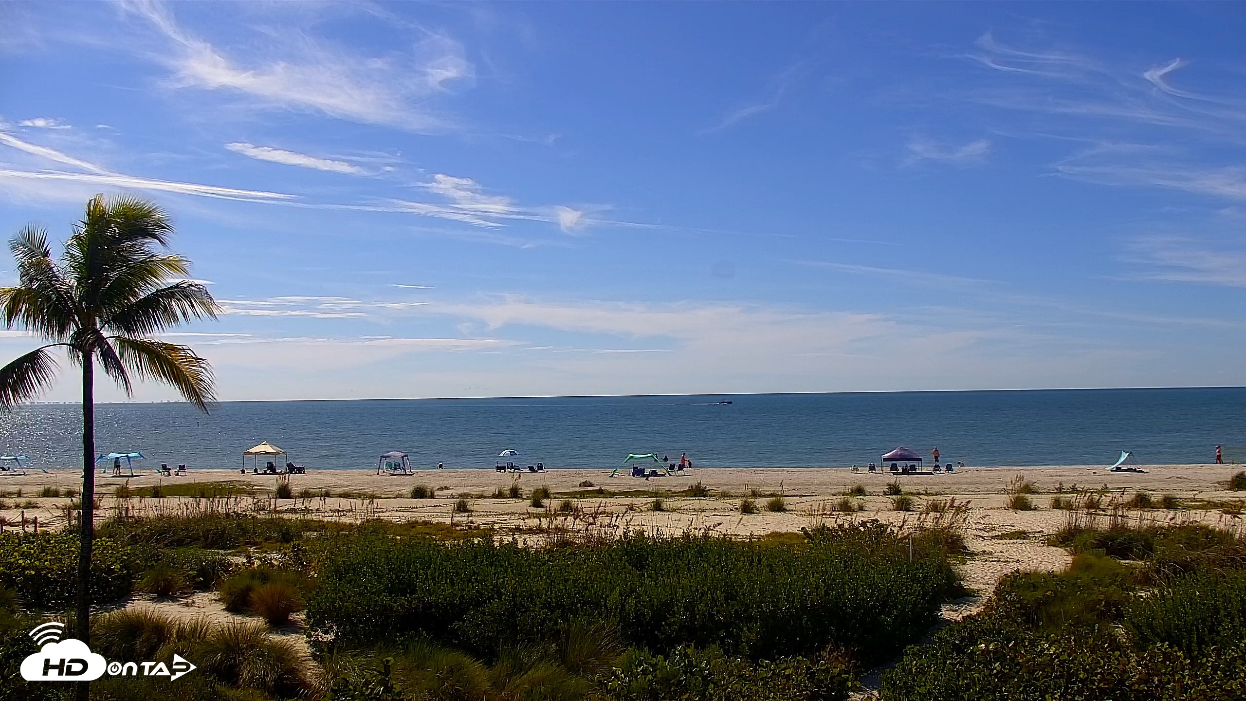 Snapshot of Sanibel Island Florida Live Beach Webcam taken Sep 28, 2026, 10:39am EDT