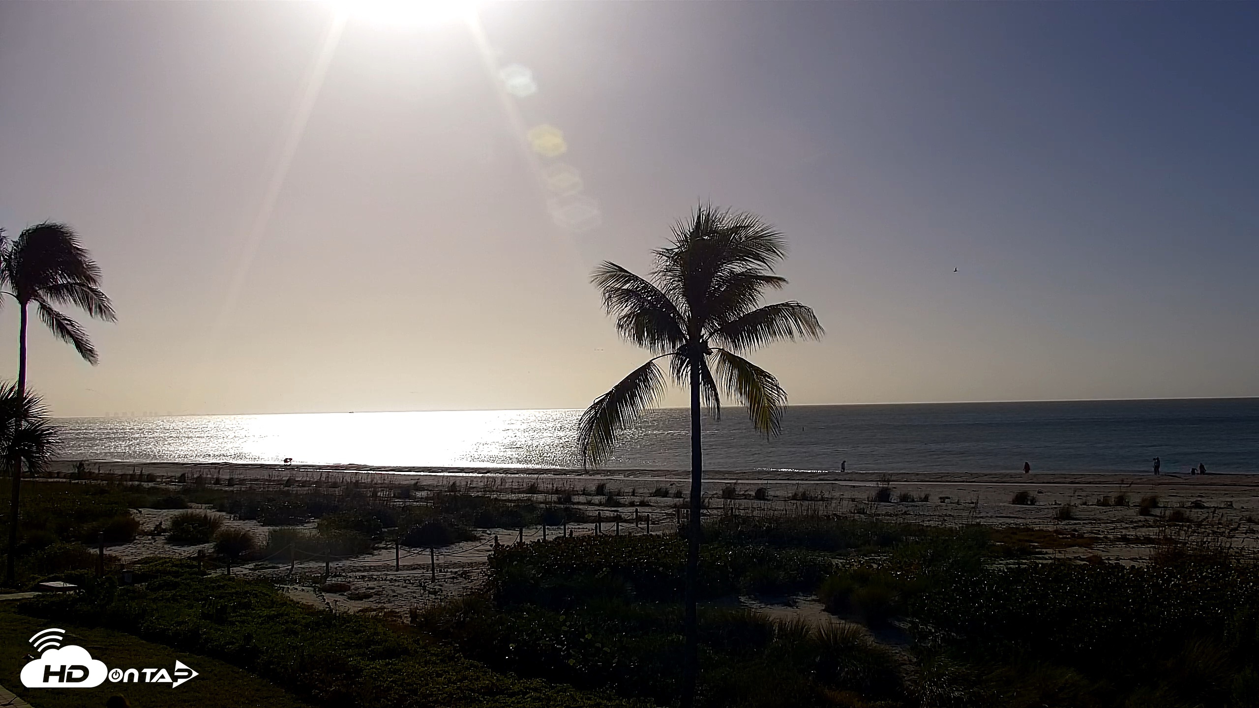 Snapshot of Sanibel Island Florida Live Beach Webcam taken Oct 26, 2026, 9:27am EDT