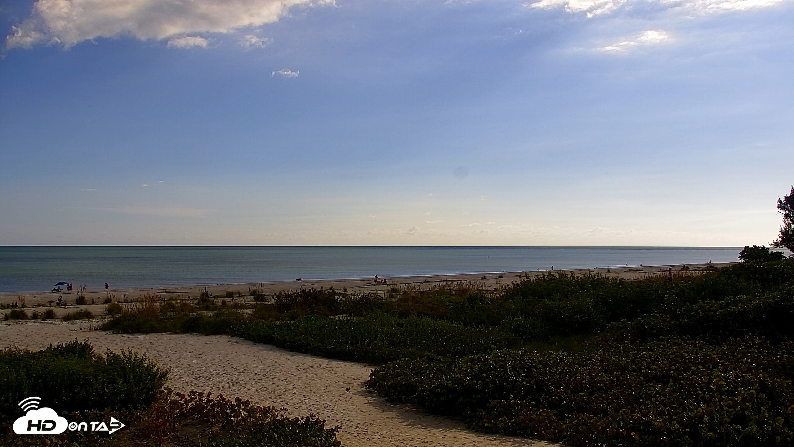 Snapshot of Sanibel Island Florida Live Beach Webcam taken Sep 24, 2026, 5:09pm EDT