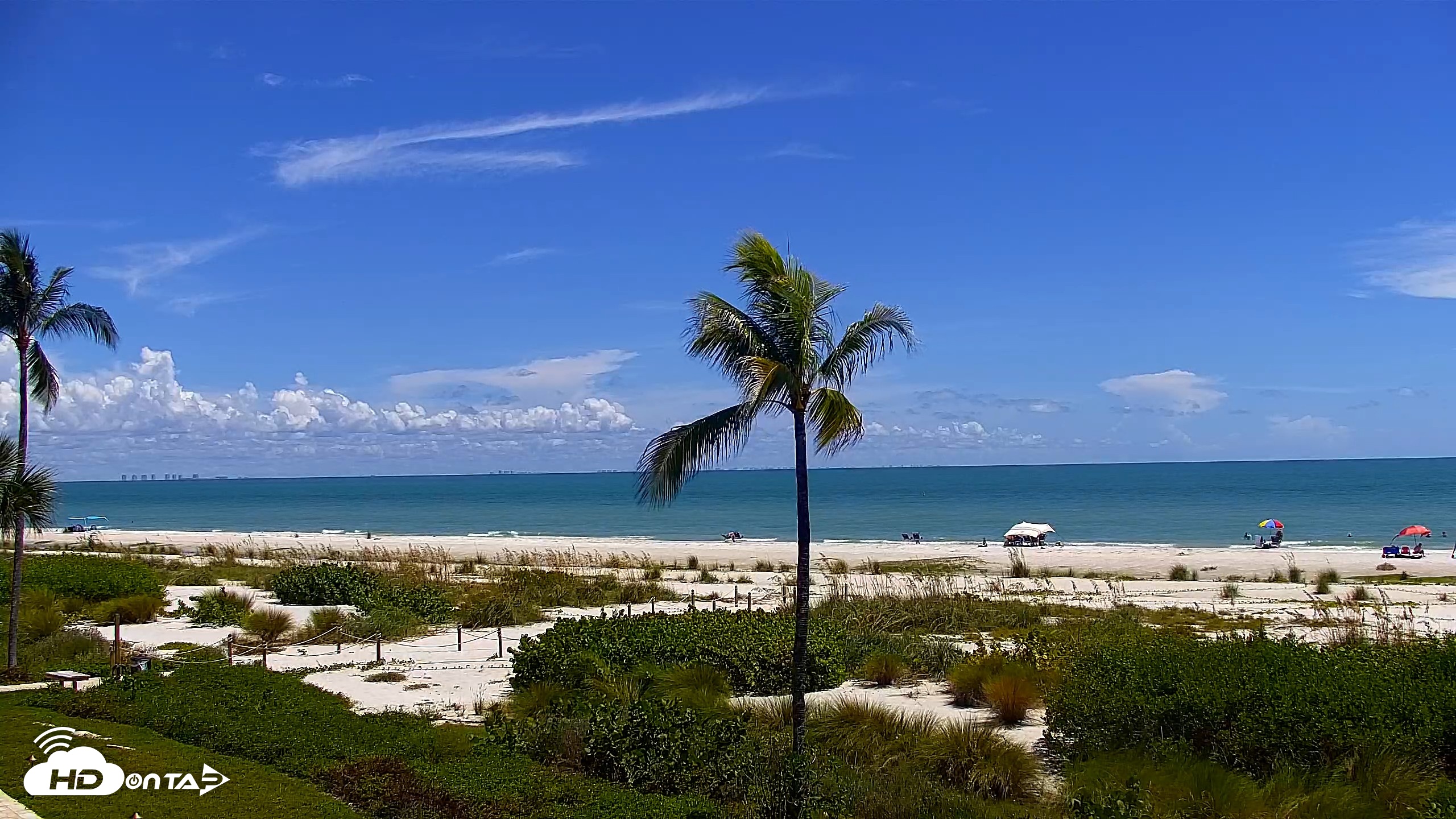 Snapshot of Sanibel Island Florida Live Beach Webcam taken Sep 3, 2026, 2:02pm EDT