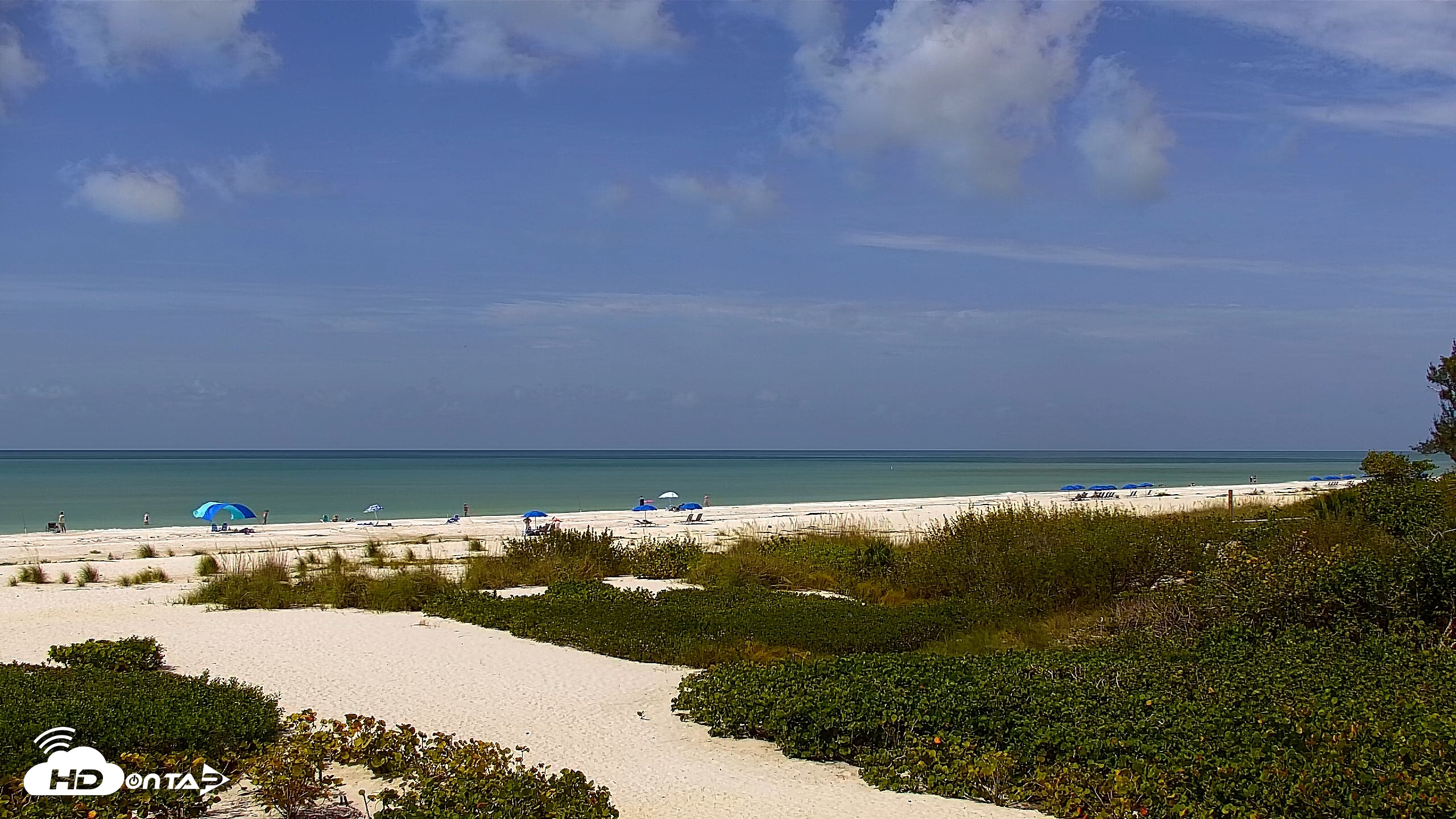Snapshot of Sanibel Island Florida Live Beach Webcam taken Jun 2, 2026, 11:01am EDT