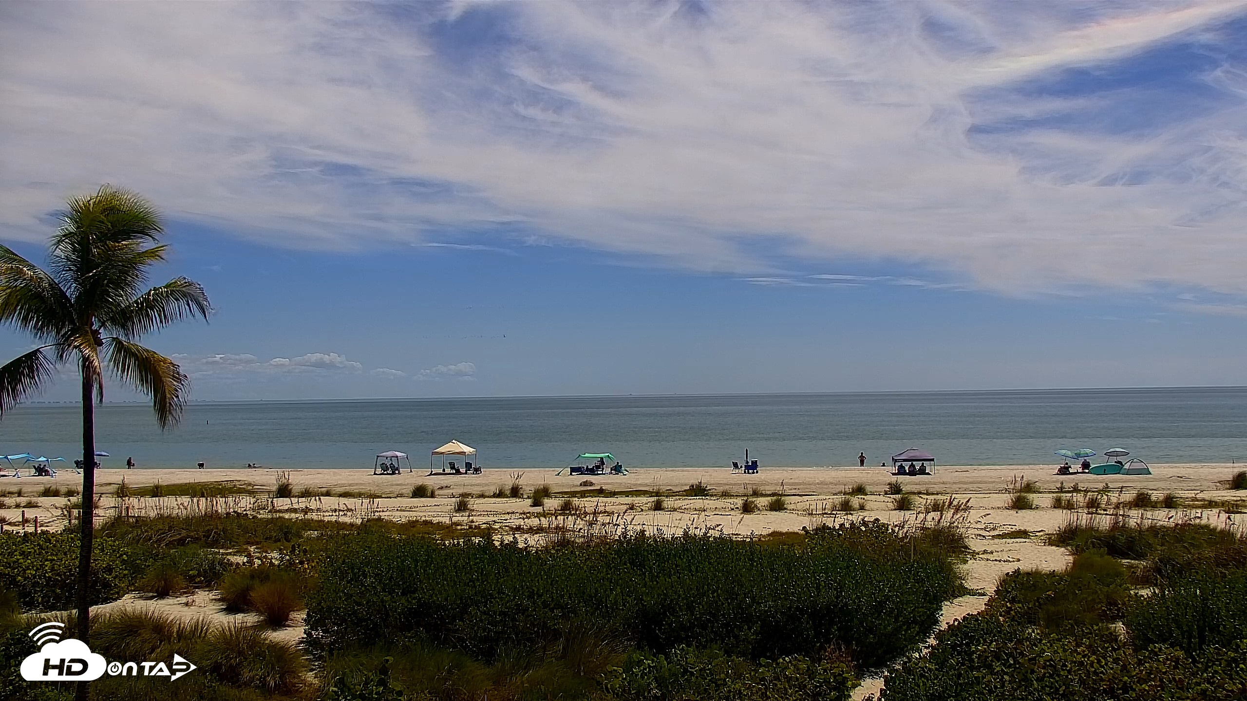 Snapshot of Sanibel Island Florida Live Beach Webcam taken Sep 27, 2026, 1:26pm EDT