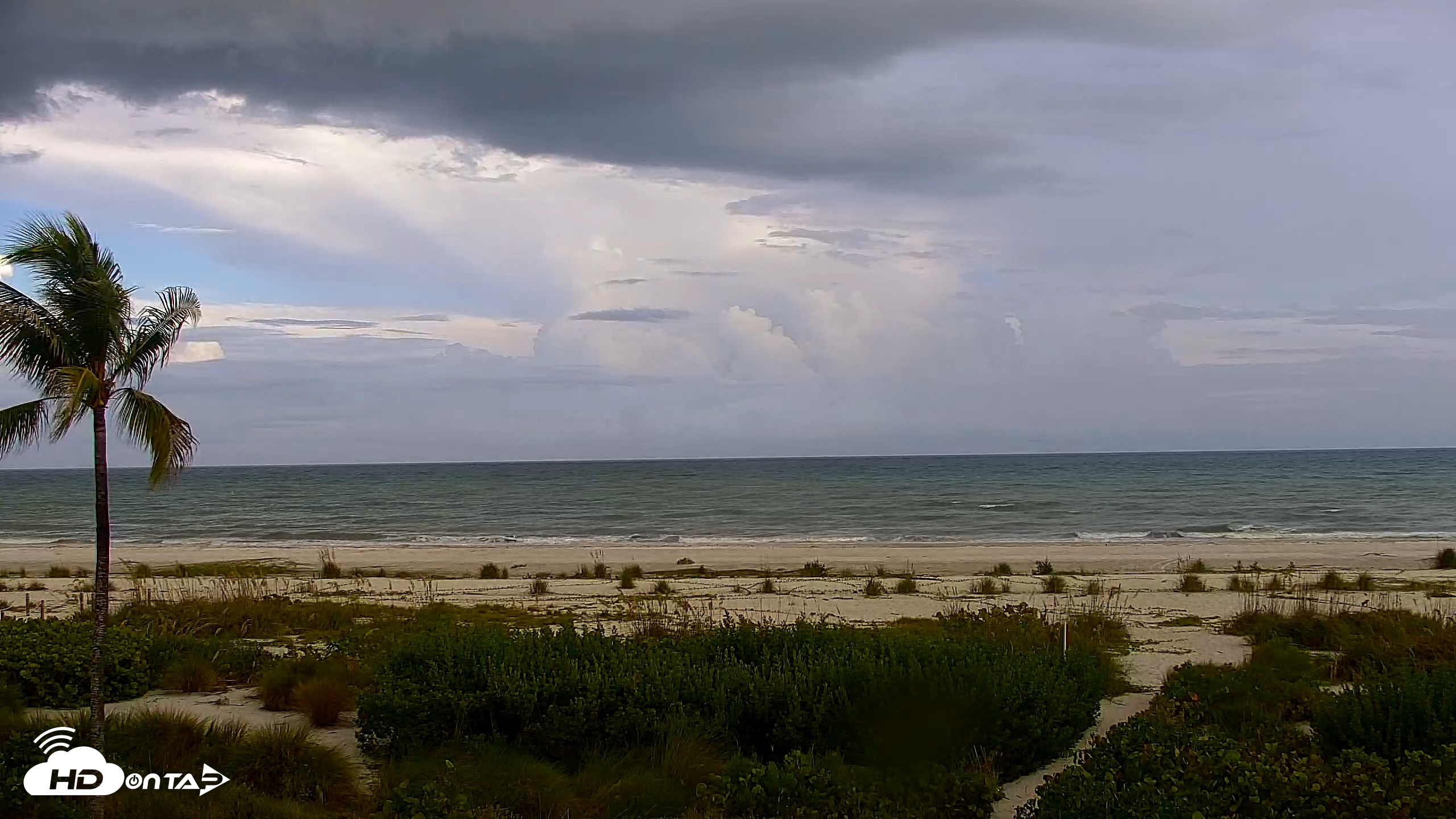 Snapshot of Sanibel Island Florida Live Beach Webcam taken Sep 22, 2026, 6:23pm EDT