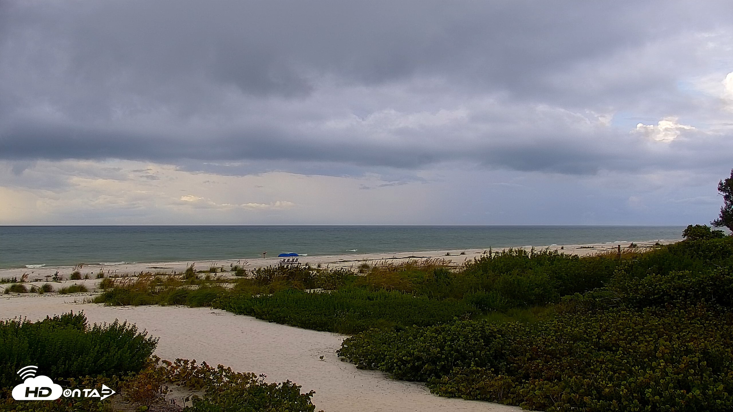 Snapshot of Sanibel Island Florida Live Beach Webcam taken Sep 22, 2026, 8:54am EDT