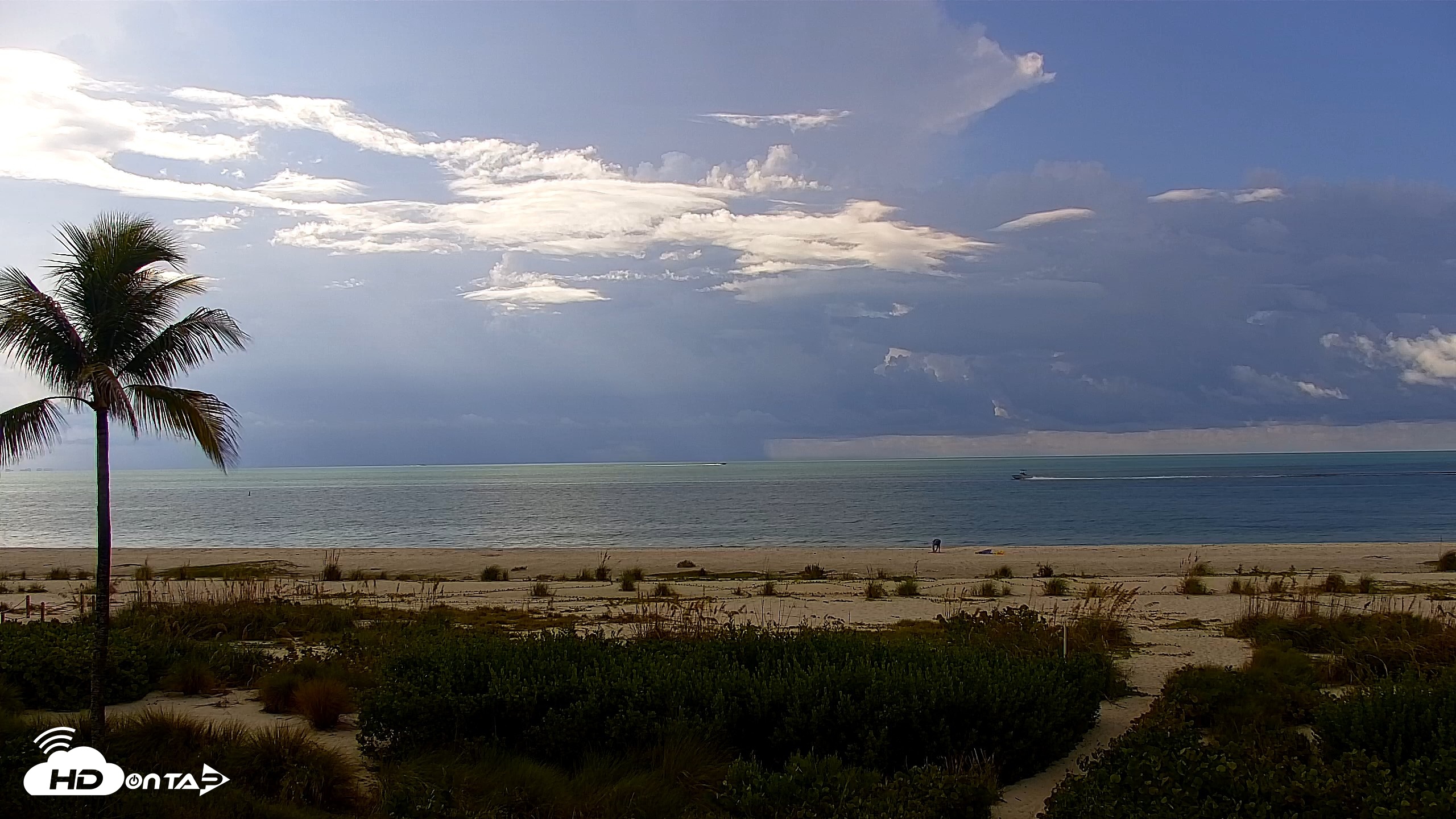 Snapshot of Sanibel Island Florida Live Beach Webcam taken Sep 6, 2026, 9:44am EDT