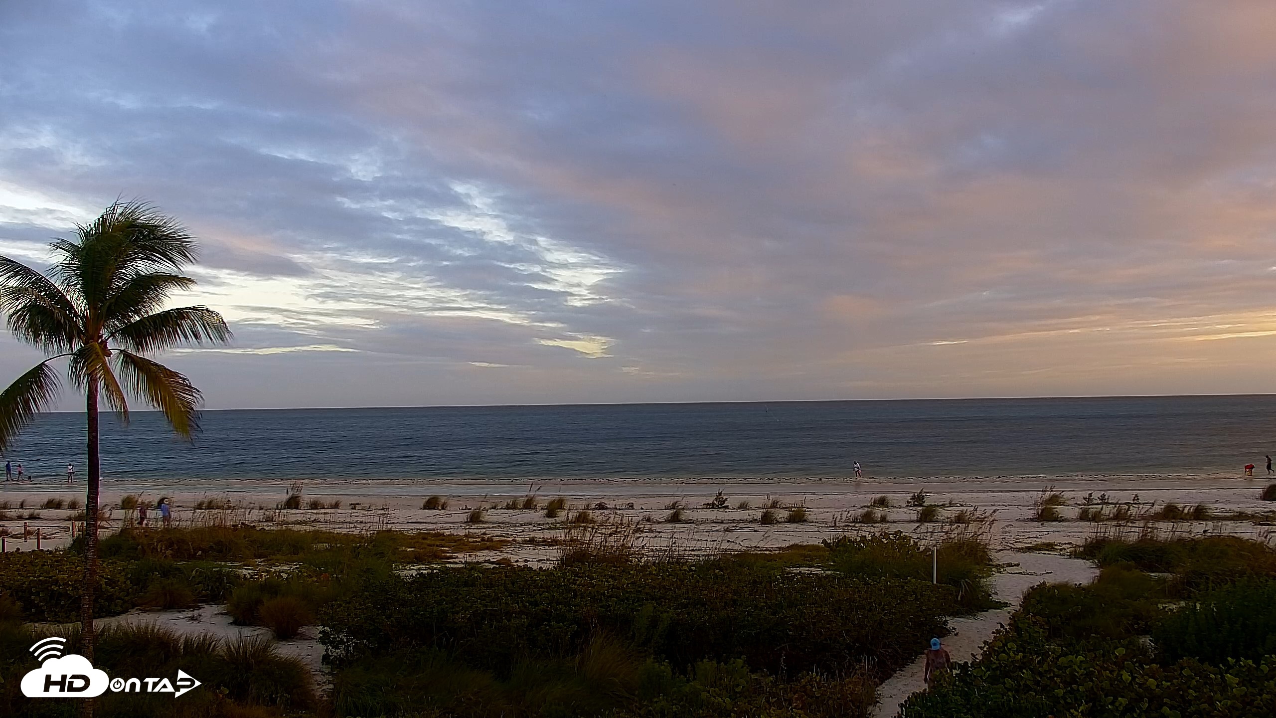 Snapshot of Sanibel Island Florida Live Beach Webcam taken Oct 27, 2026, 6:34pm EDT
