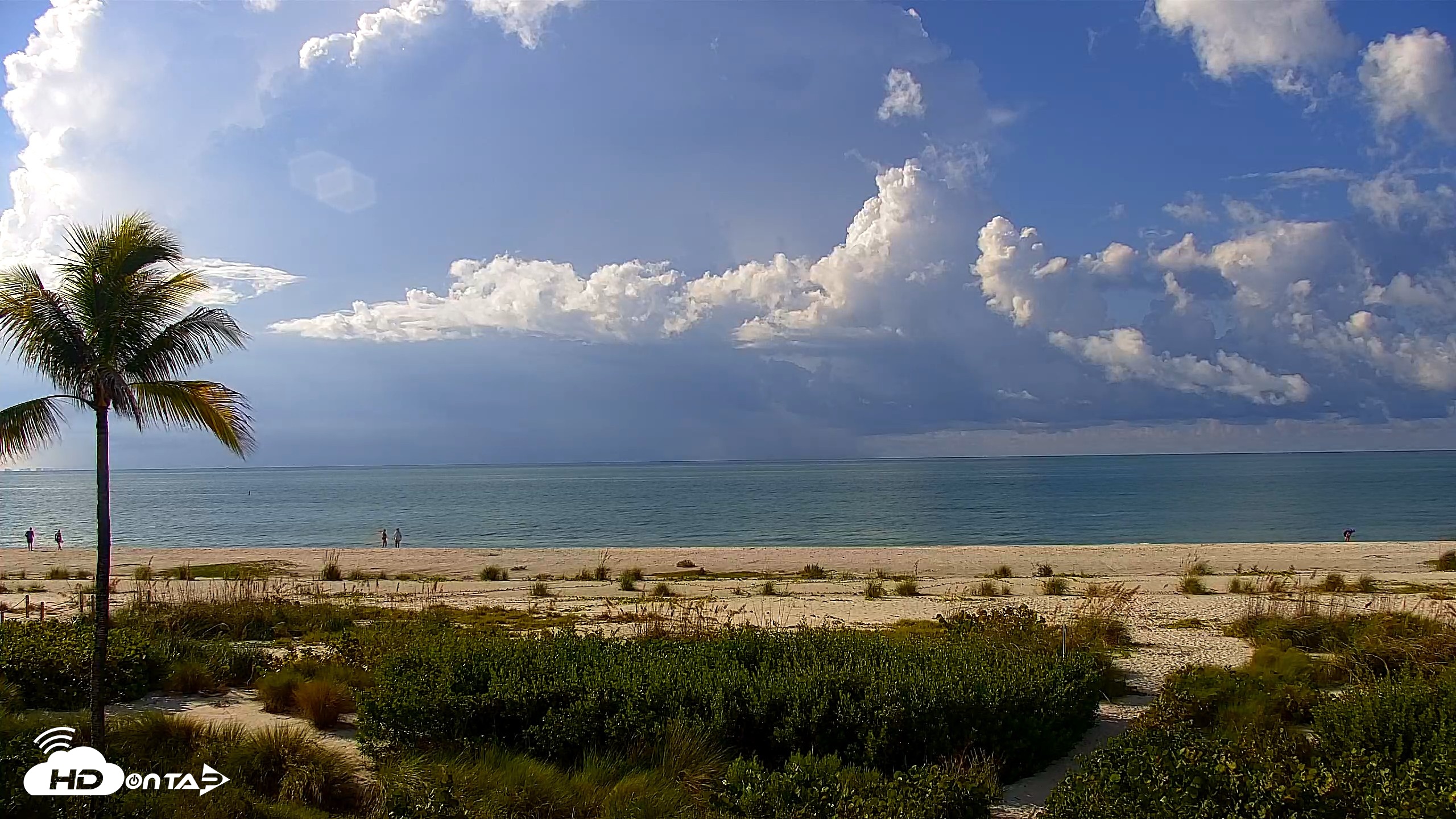 Snapshot of Sanibel Island Florida Live Beach Webcam taken Sep 6, 2026, 9:21am EDT
