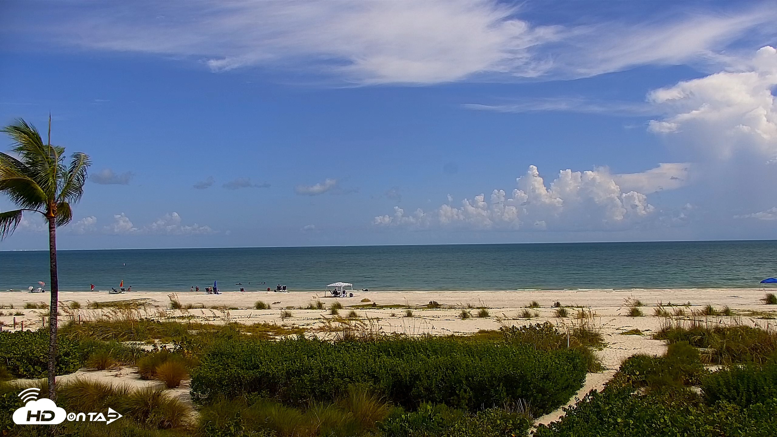 Snapshot of Sanibel Island Florida Live Beach Webcam taken Aug 22, 2026, 4:05pm EDT