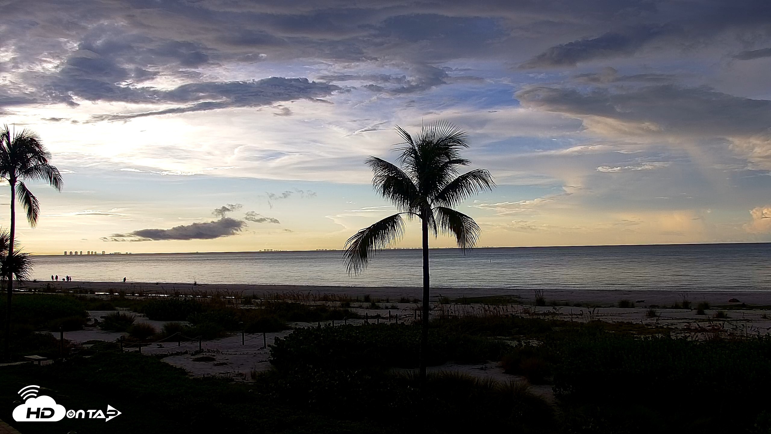 Snapshot of Sanibel Island Florida Live Beach Webcam taken Sep 8, 2026, 7:45am EDT