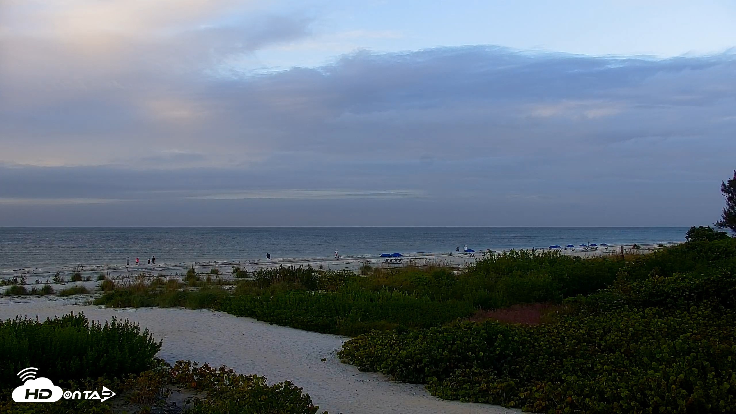 Snapshot of Sanibel Island Florida Live Beach Webcam taken Oct 28, 2026, 7:59am EDT