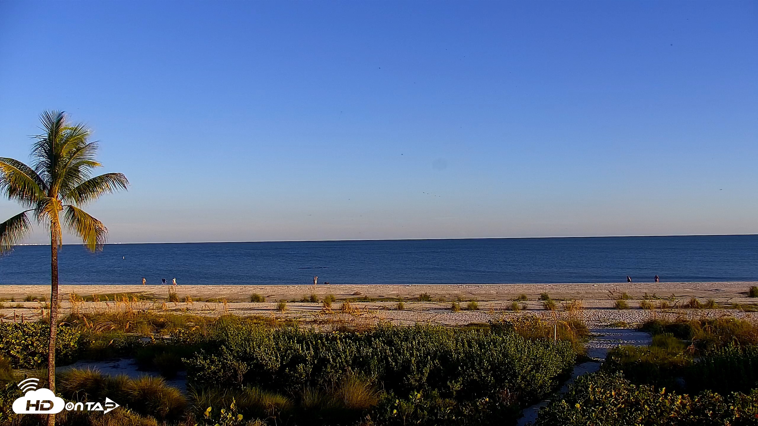 Snapshot of Sanibel Island Florida Live Beach Webcam taken Sep 26, 2026, 6:43pm EDT