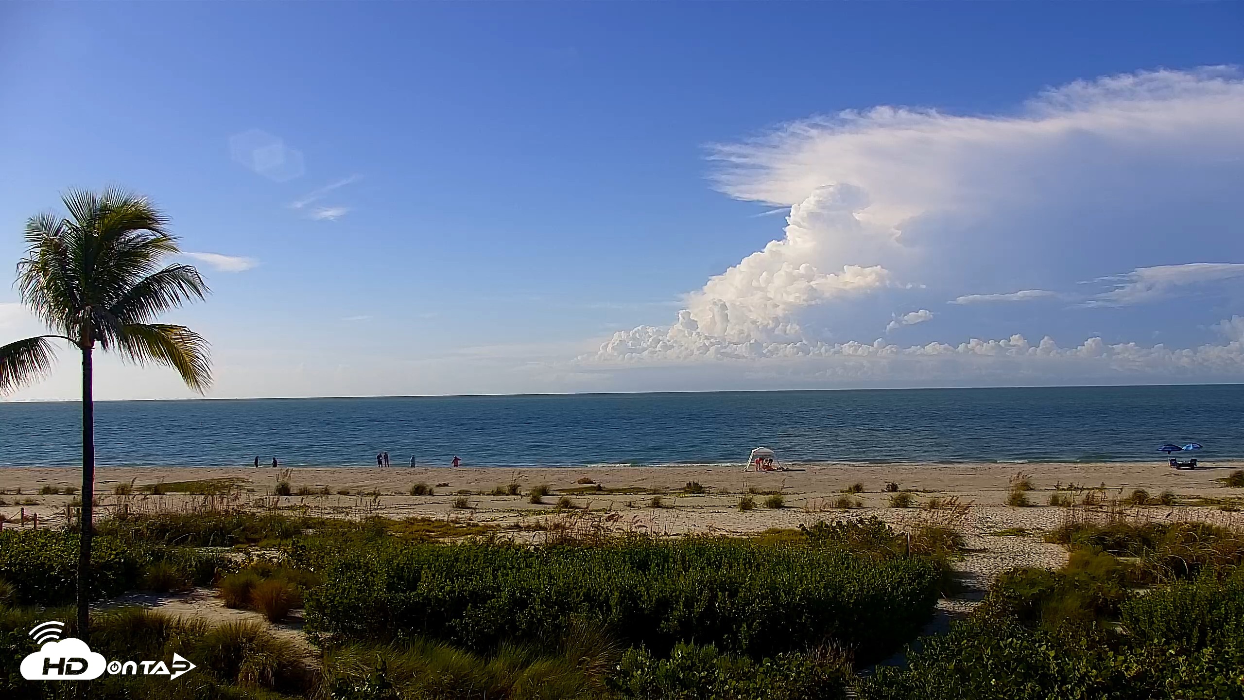 Snapshot of Sanibel Island Florida Live Beach Webcam taken Aug 30, 2026, 9:18am EDT