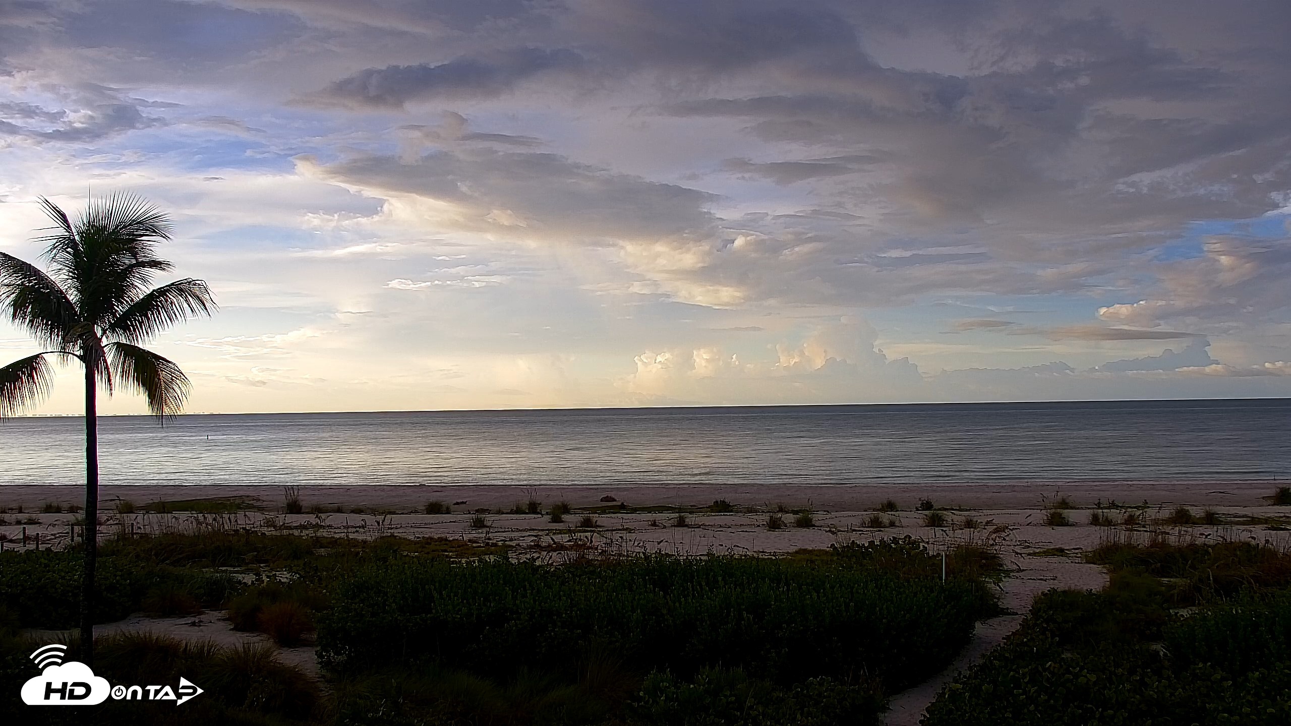 Snapshot of Sanibel Island Florida Live Beach Webcam taken Sep 8, 2026, 7:44am EDT