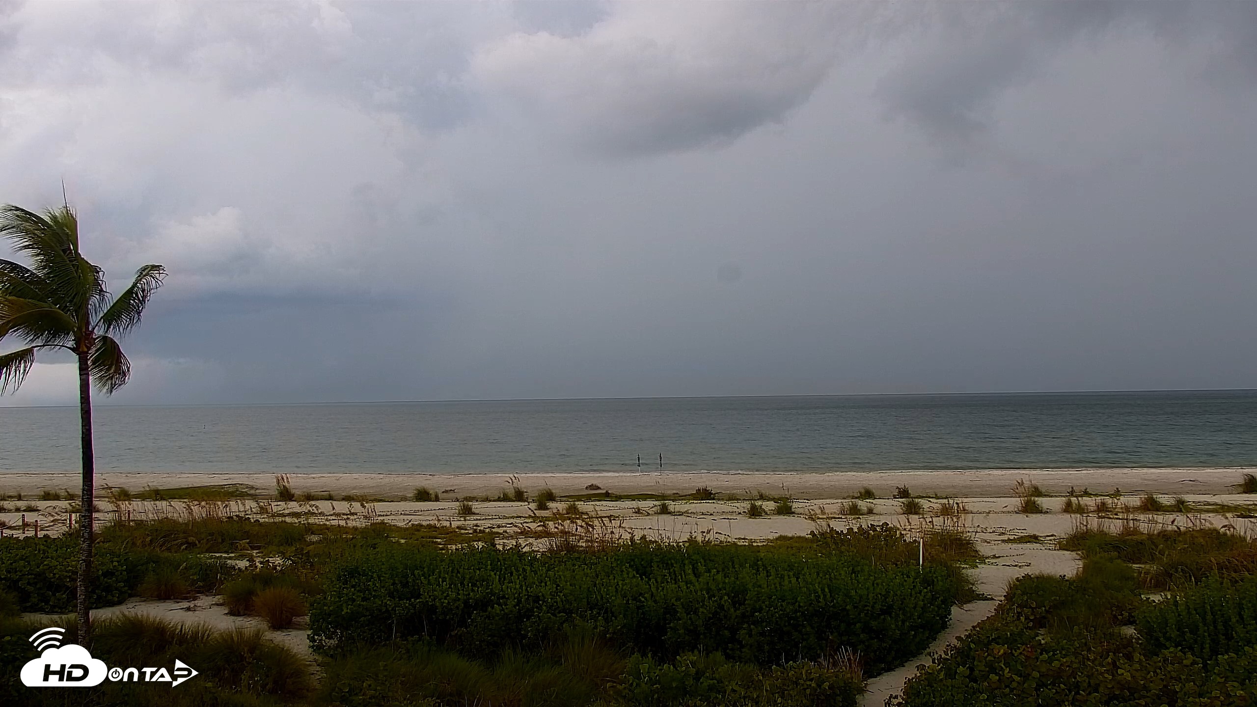Snapshot of Sanibel Island Florida Live Beach Webcam taken Sep 13, 2026, 1:31pm EDT
