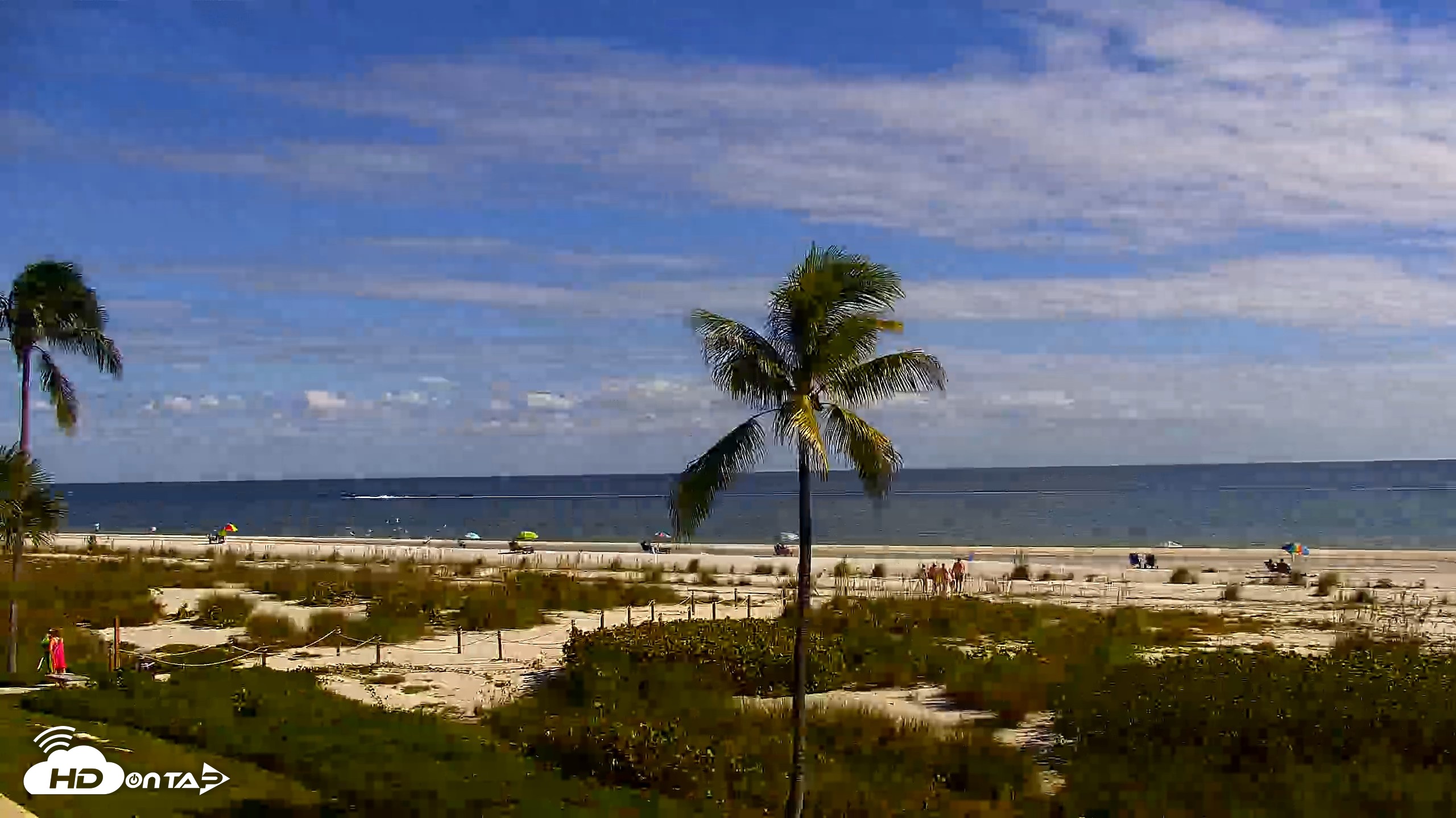 Snapshot of Sanibel Island Florida Live Beach Webcam taken Oct 22, 2026, 3:23pm EDT