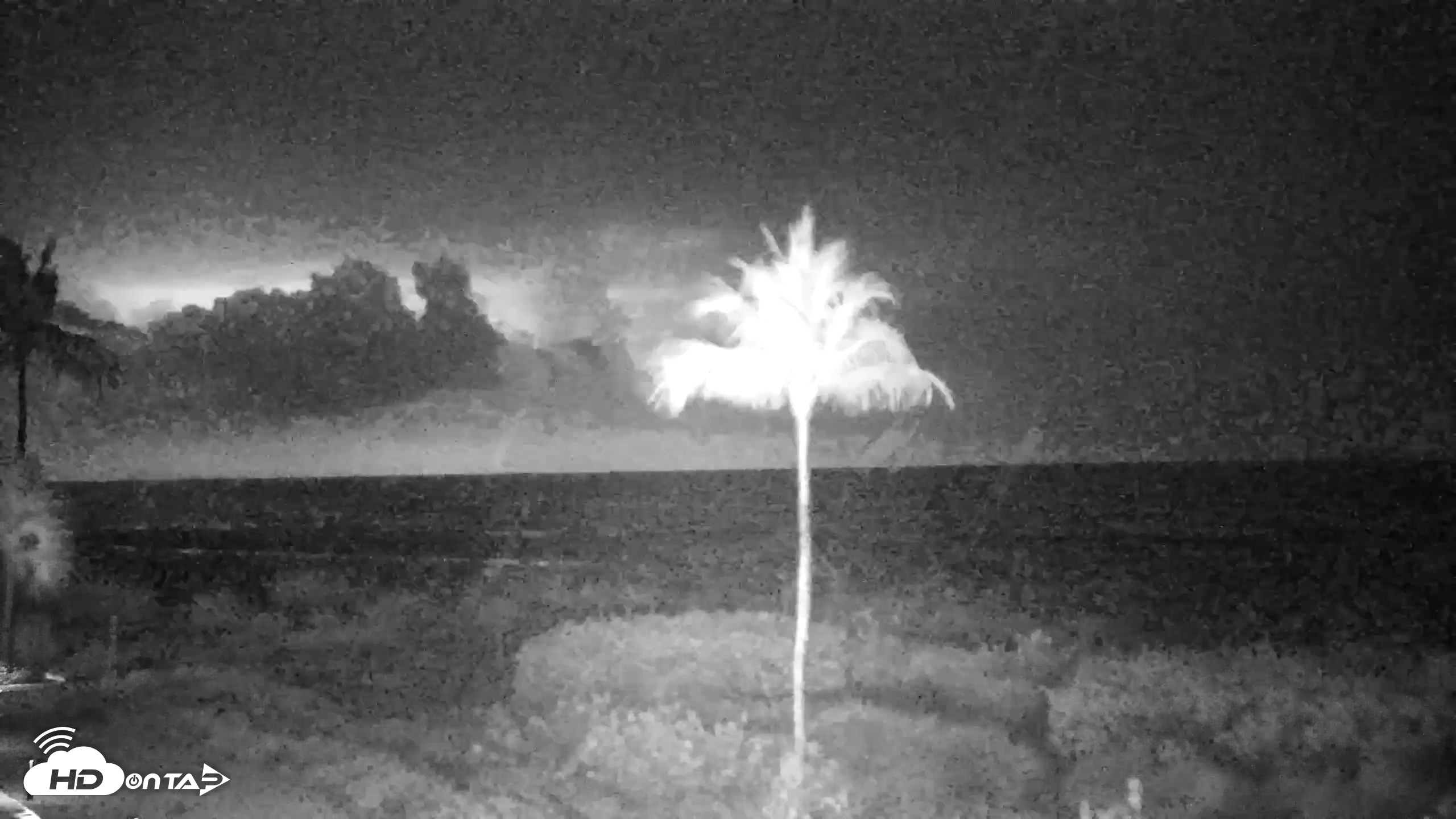 Snapshot of Sanibel Island Florida Live Beach Webcam taken Jul 15, 2026, 12:17am EDT