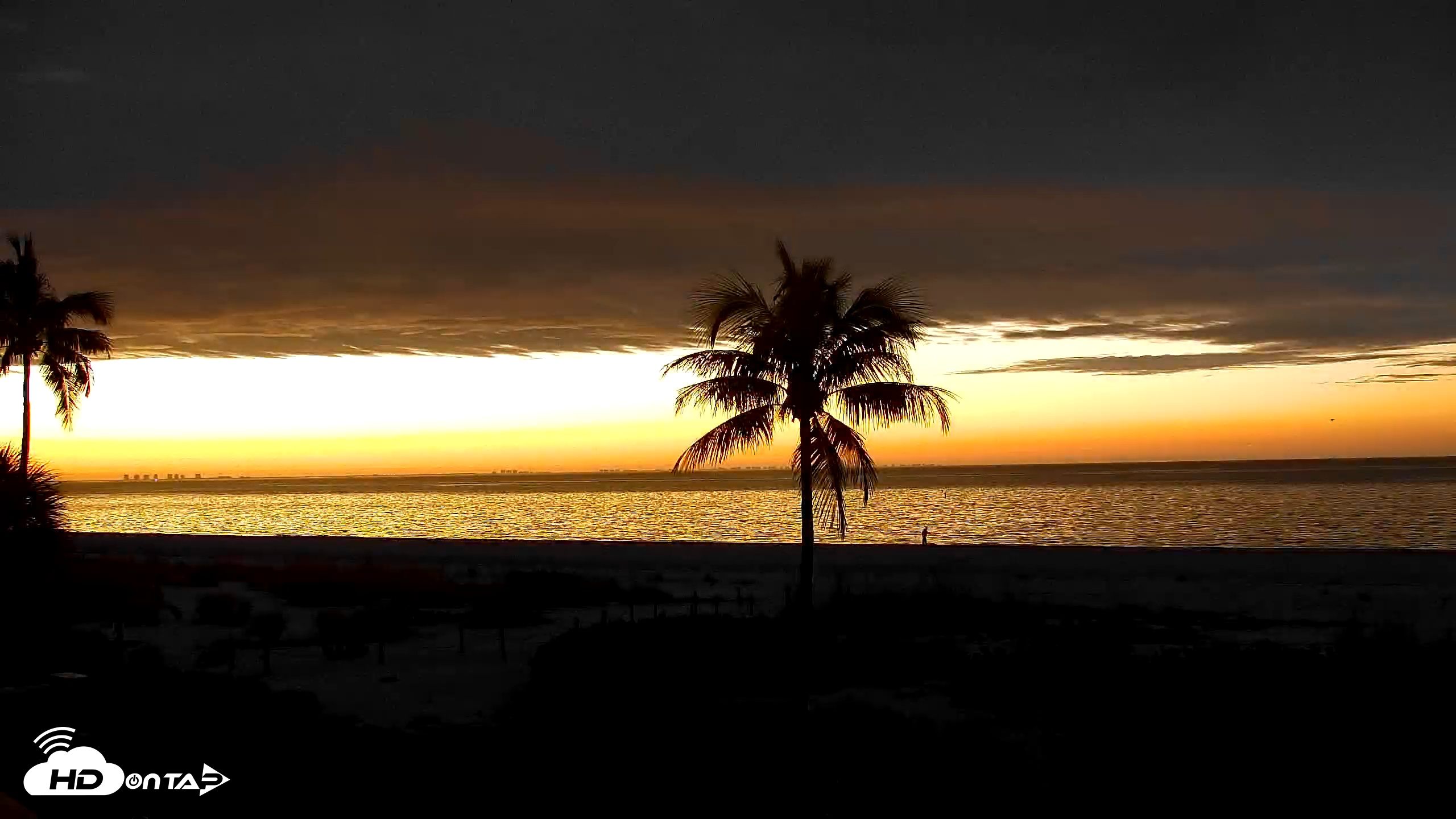 Snapshot of Sanibel Island Florida Live Beach Webcam taken Feb 5, 2026, 6:55am EST
