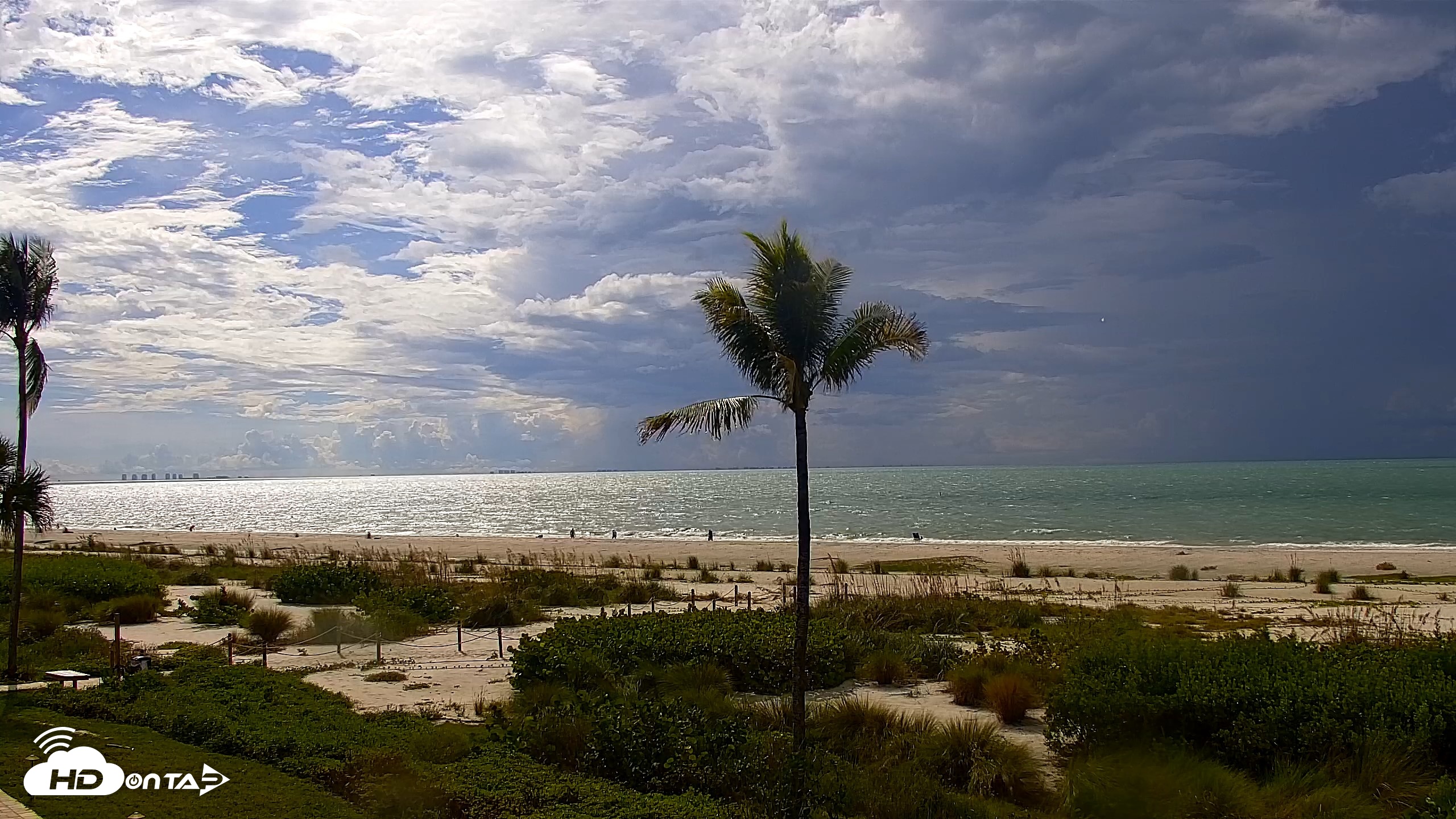 Snapshot of Sanibel Island Florida Live Beach Webcam taken Sep 3, 2026, 10:28am EDT