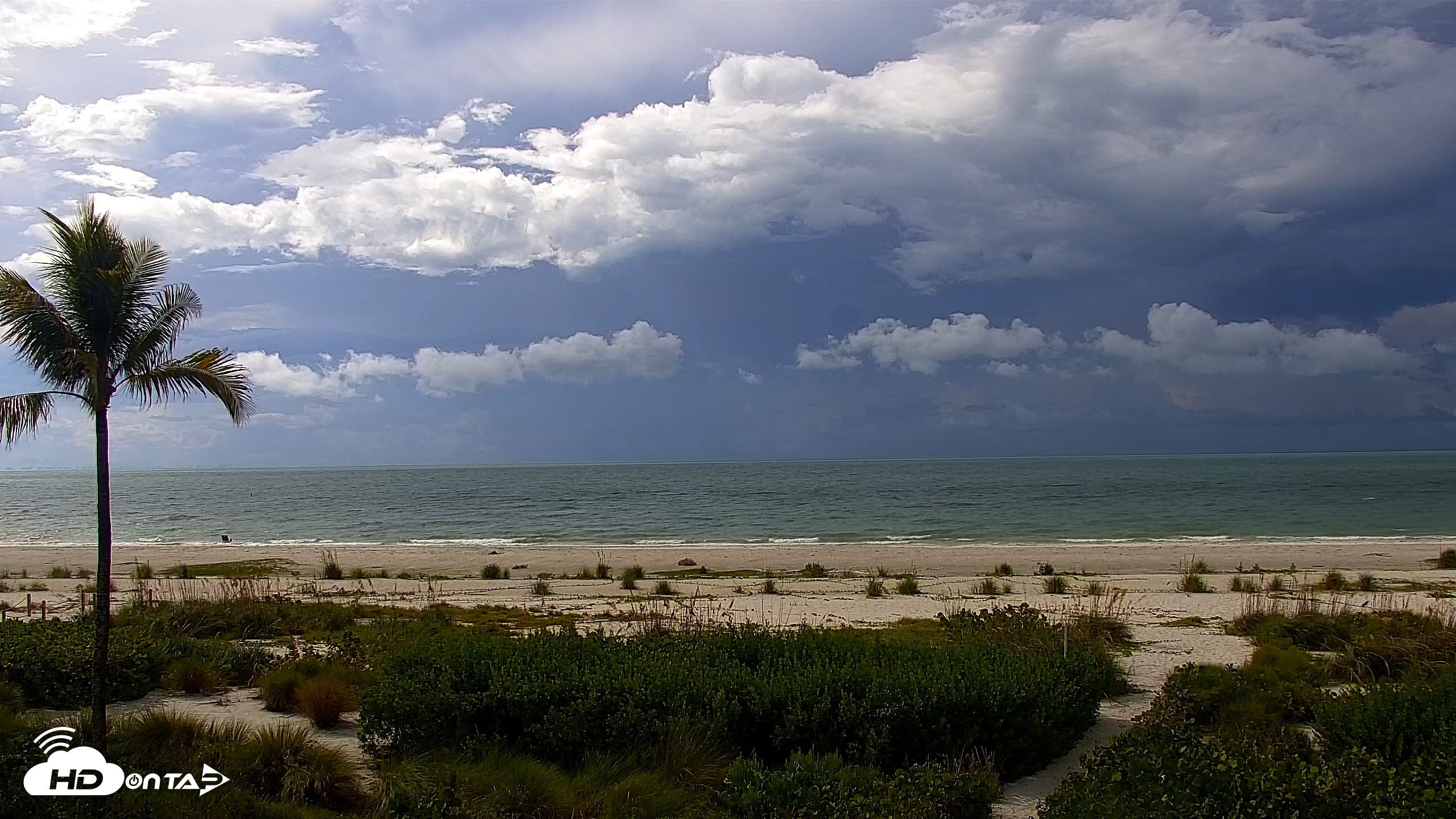 Snapshot of Sanibel Island Florida Live Beach Webcam taken Sep 3, 2026, 10:12am EDT