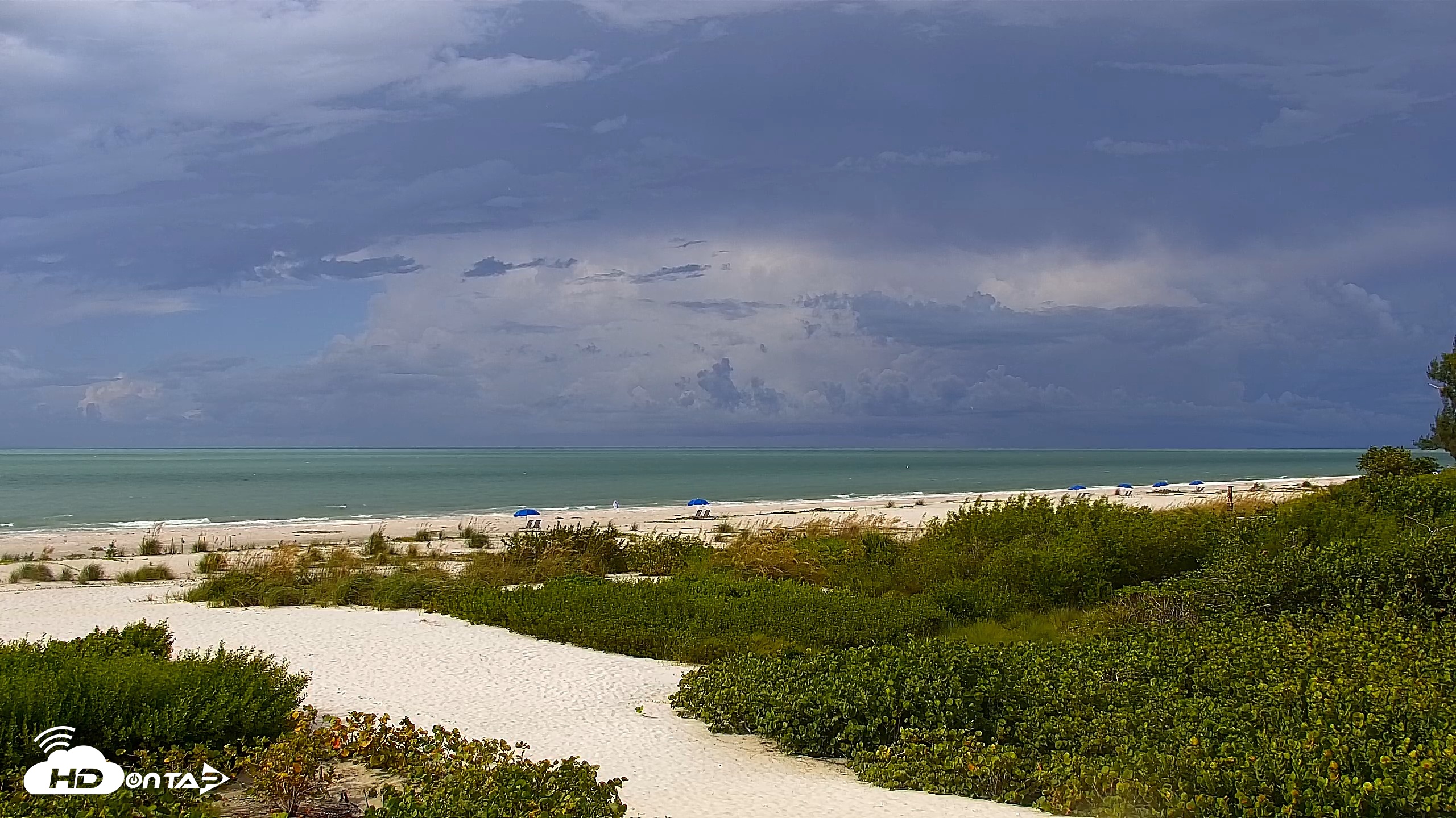 Snapshot of Sanibel Island Florida Live Beach Webcam taken Sep 3, 2026, 10:12am EDT