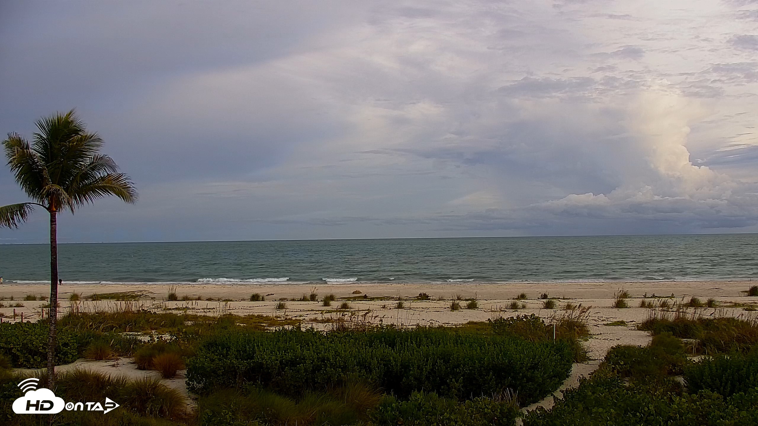 Snapshot of Sanibel Island Florida Live Beach Webcam taken Aug 30, 2026, 6:50pm EDT