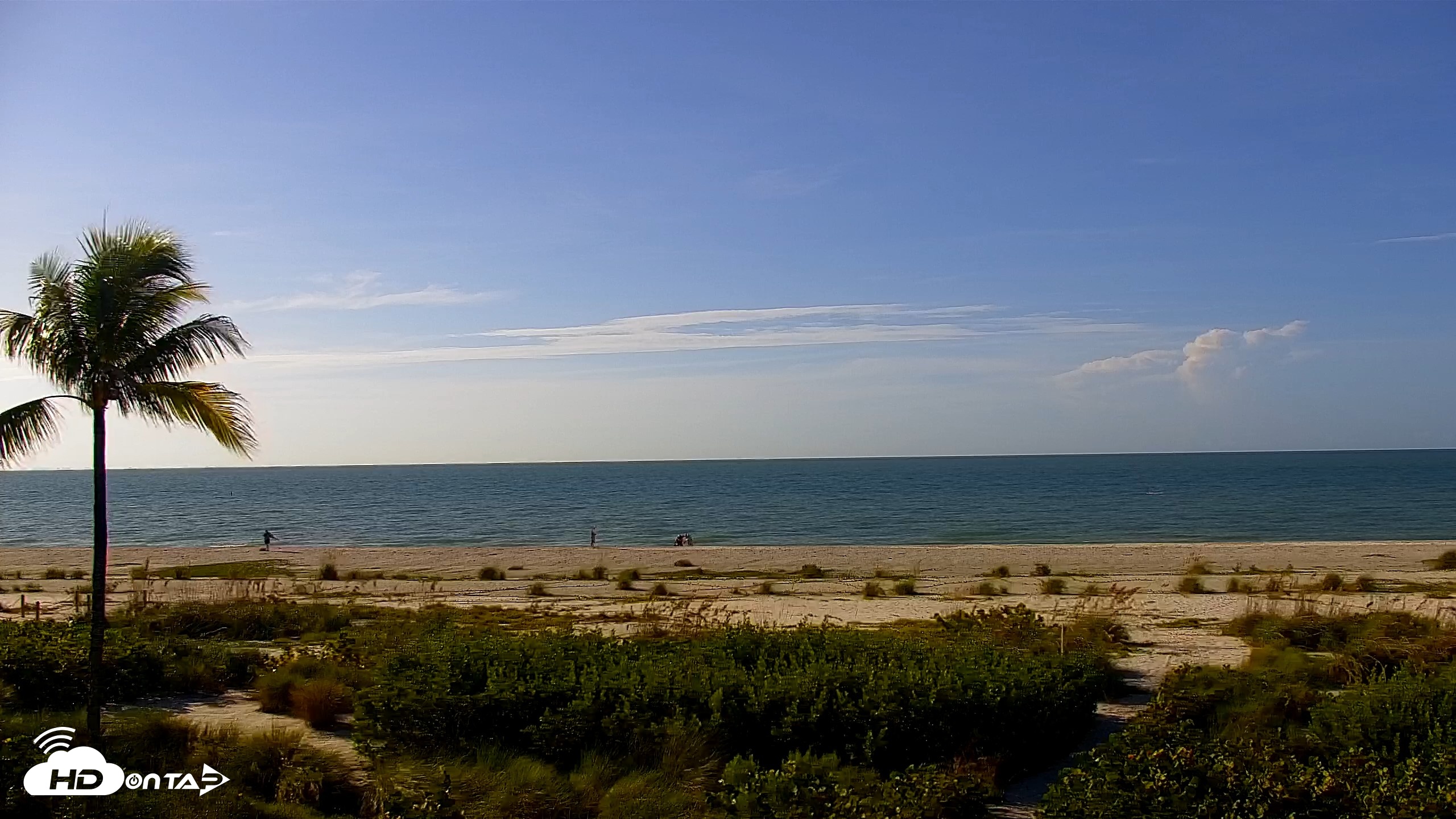 Snapshot of Sanibel Island Florida Live Beach Webcam taken Sep 11, 2026, 9:10am EDT