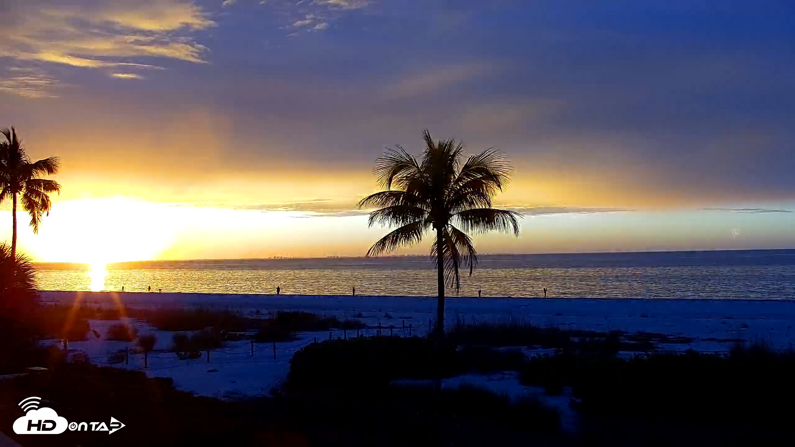 Snapshot of Sanibel Island Florida Live Beach Webcam taken Feb 5, 2026, 7:16am EST