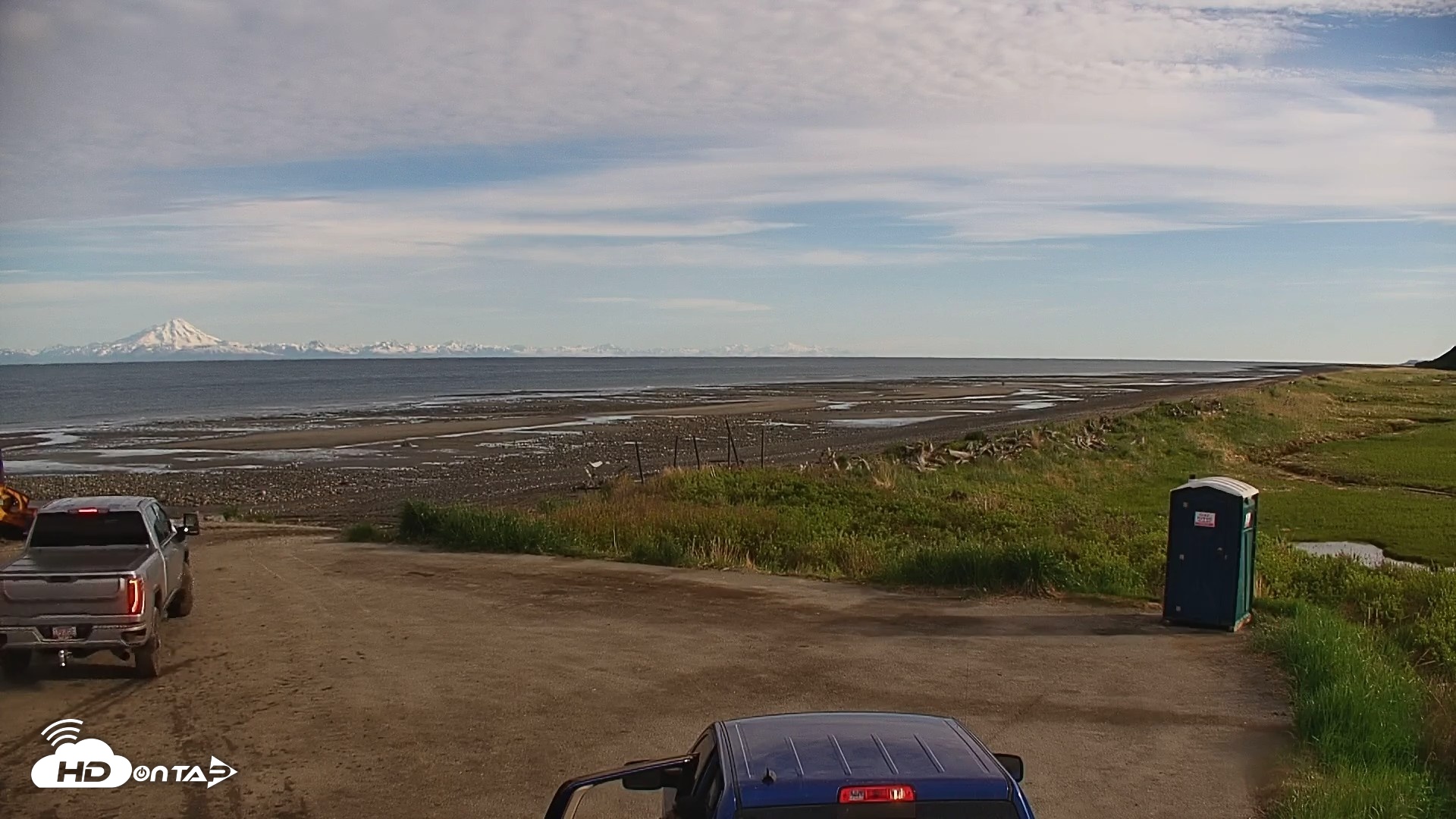 Snapshot of Cook Inlet Alaska Bear Viewing Live Cam taken Jun 16, 2026, 8:08am AKDT